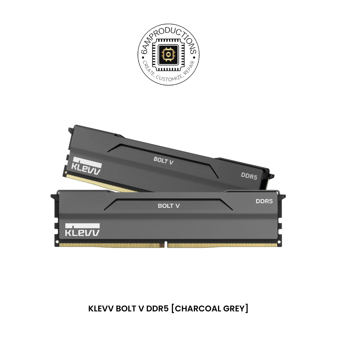 KLEVV BOLT V DDR5 32GB (2X16GB) Charcoal Grey.png