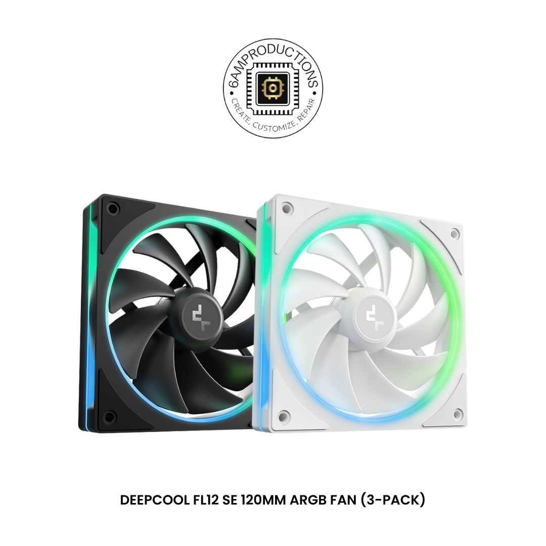 DeepCool FL12 SE 120mm ARGB Fan (3-Pack)