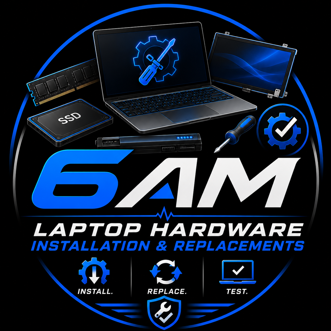 Laptop Hardware Installation & Replacements