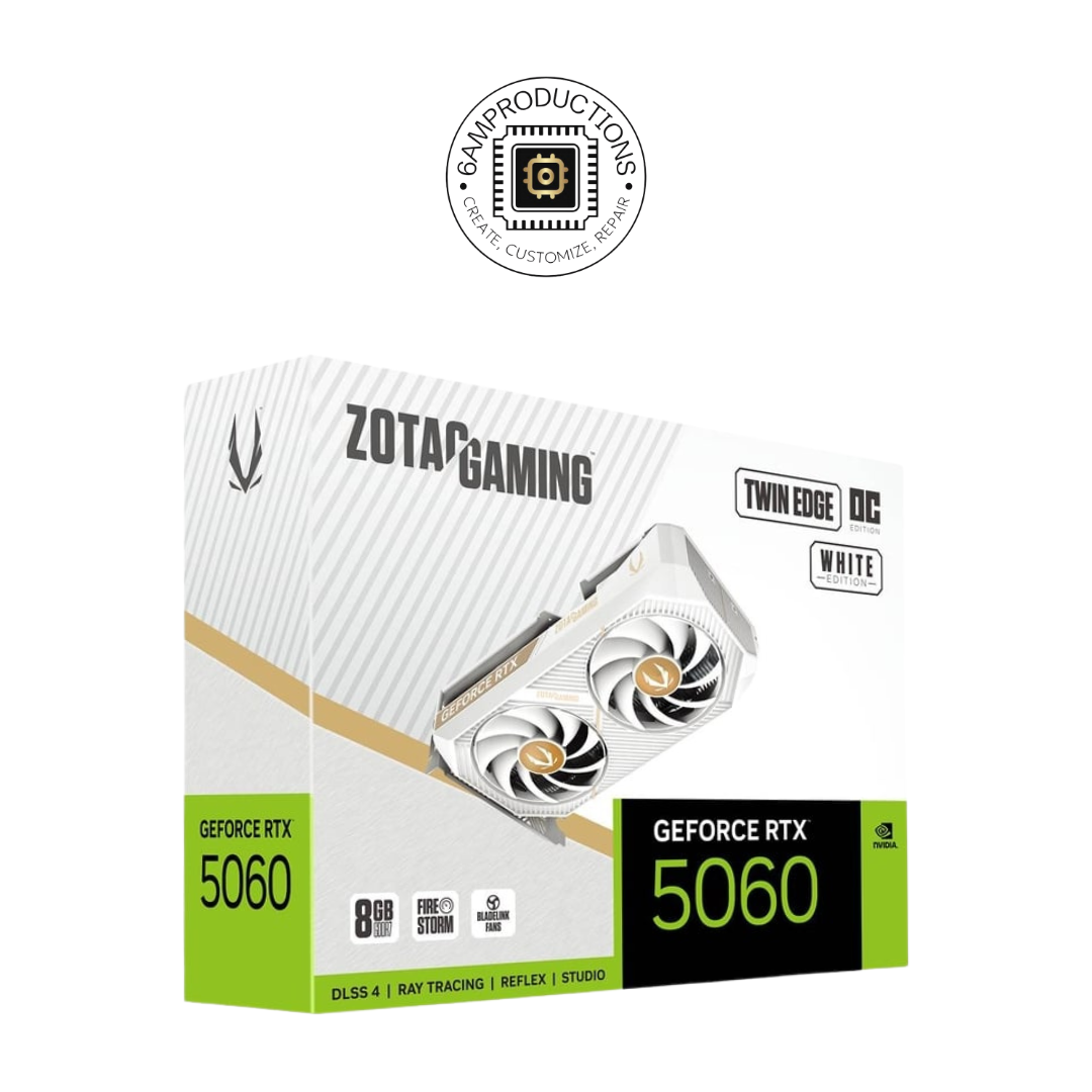 ZOTAC GAMING GeForce RTX 5060 Twin Edge OC White Edition
