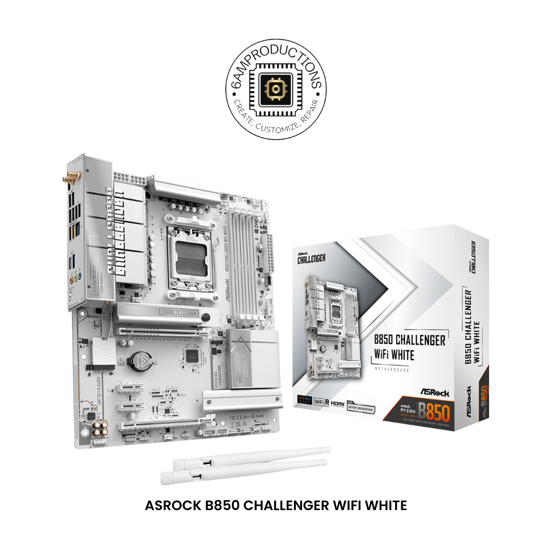 ASRock B850 Challenger WiFi White
