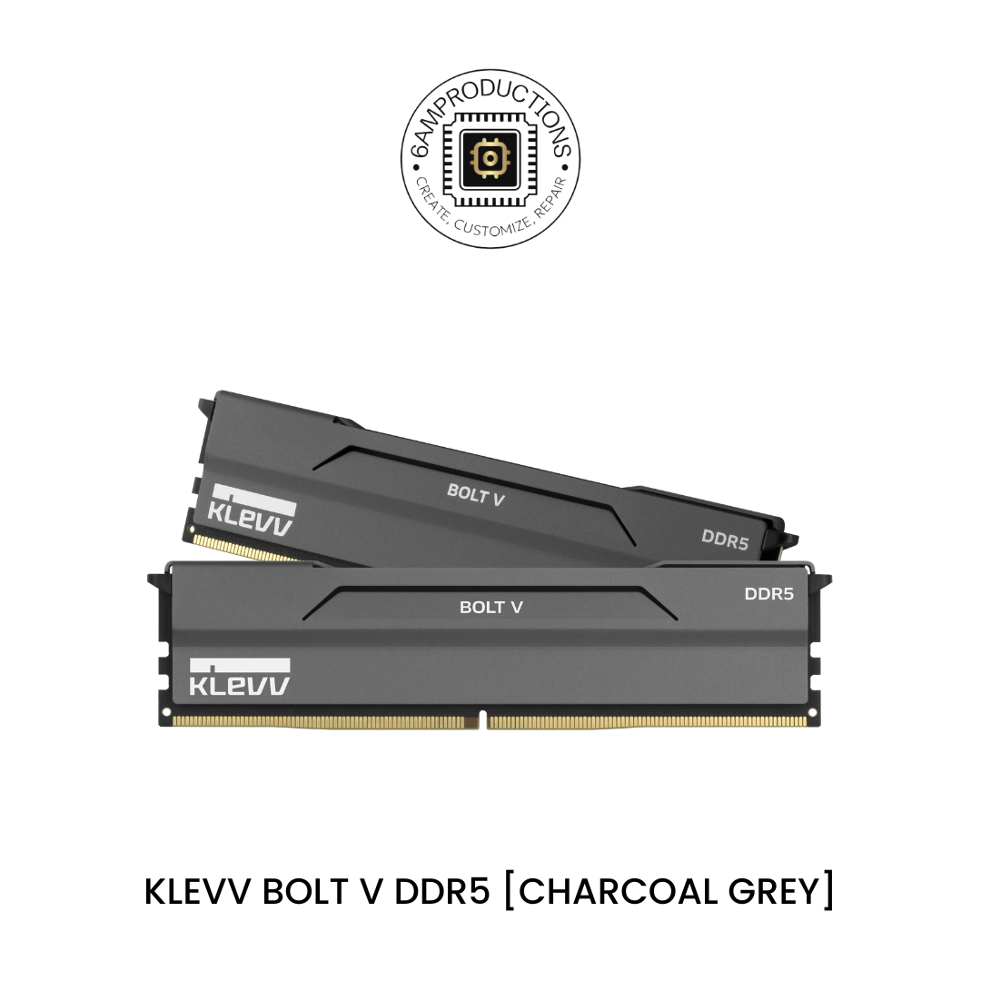 KLEVV BOLT V DDR5 64GB (2×32GB) - Charcoal Grey.png