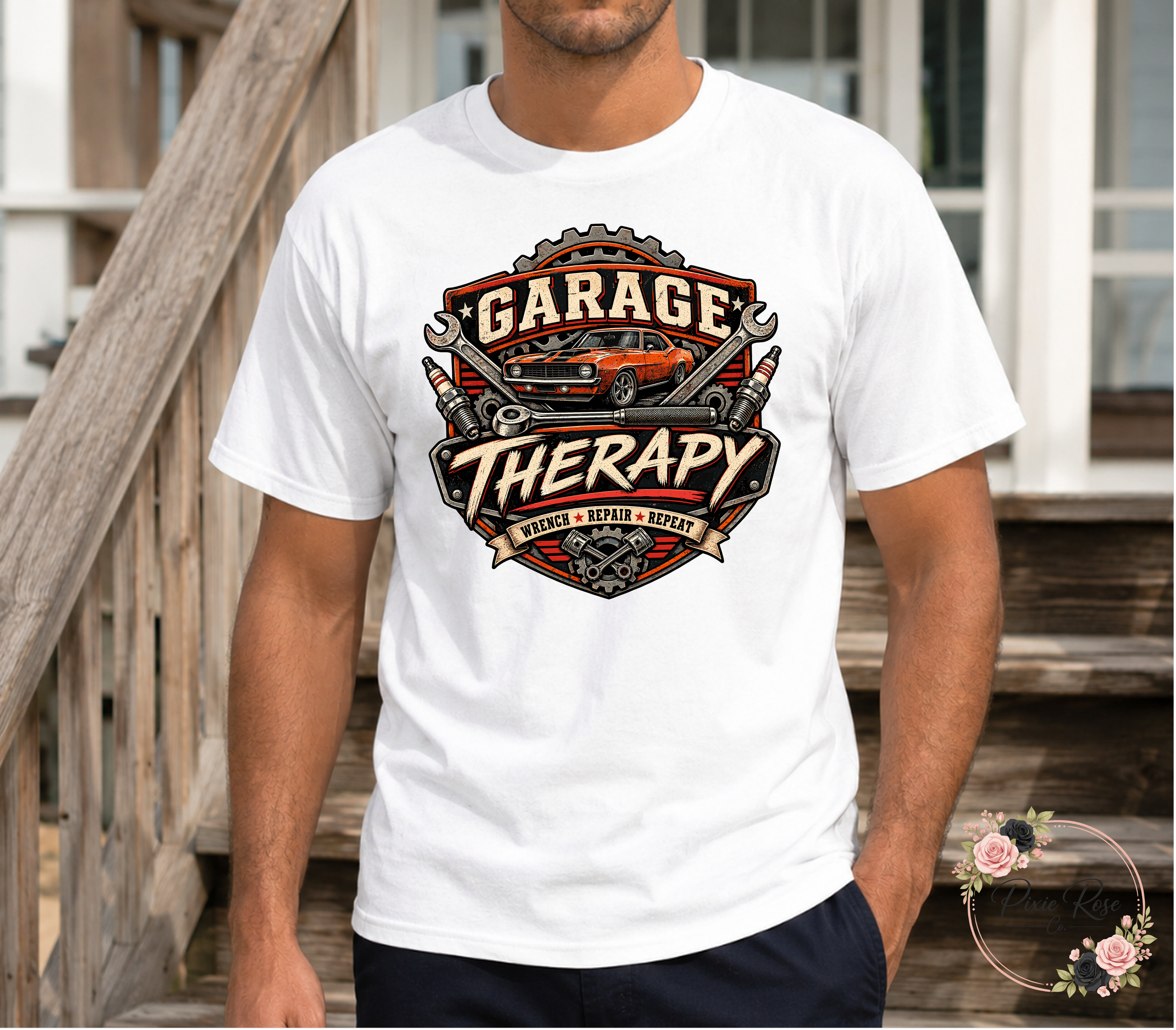 Garage Therapy Adult T-Shirt