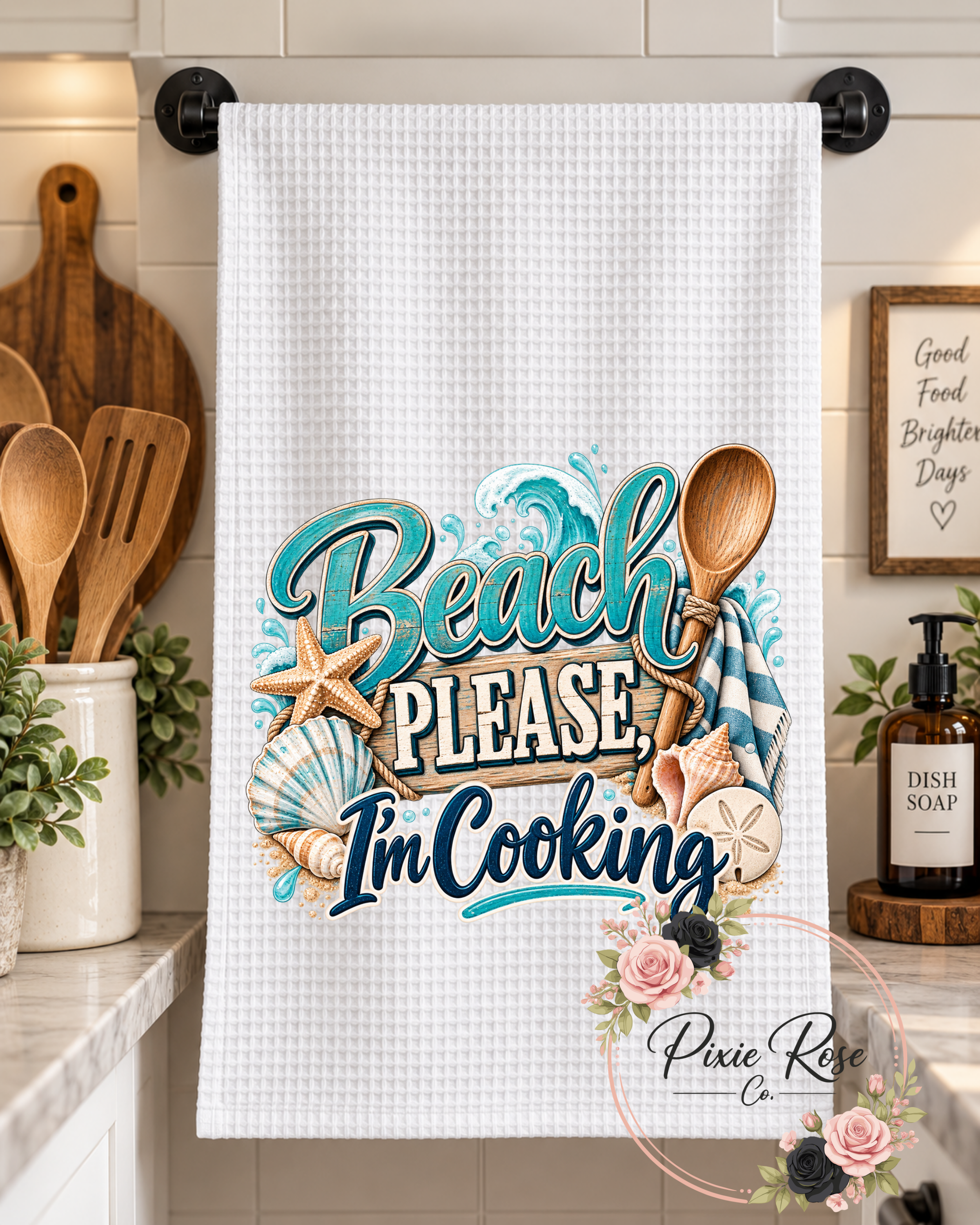Coastal Kitchen Decorative Towels