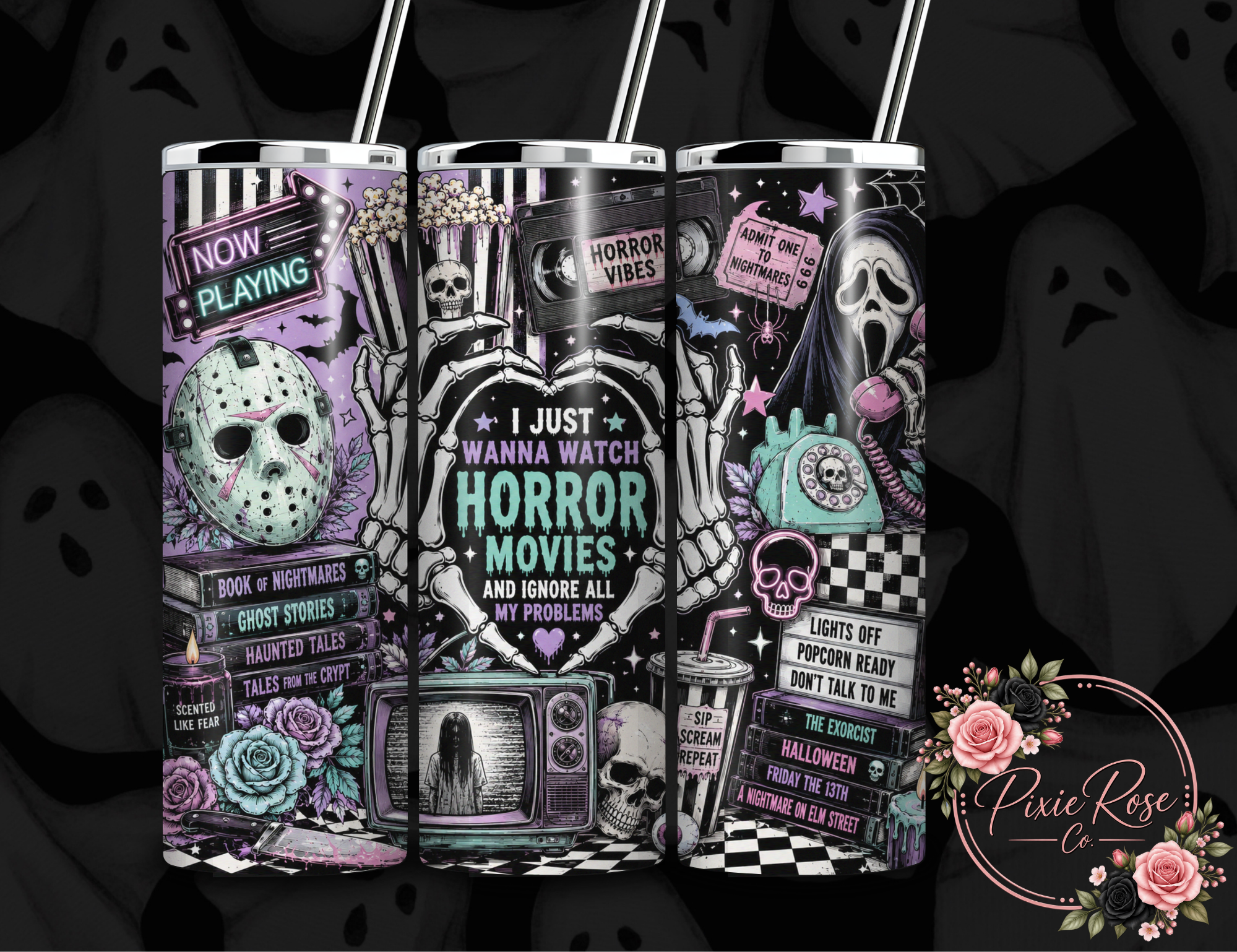 Chilling Horror Sublimation Tumbler