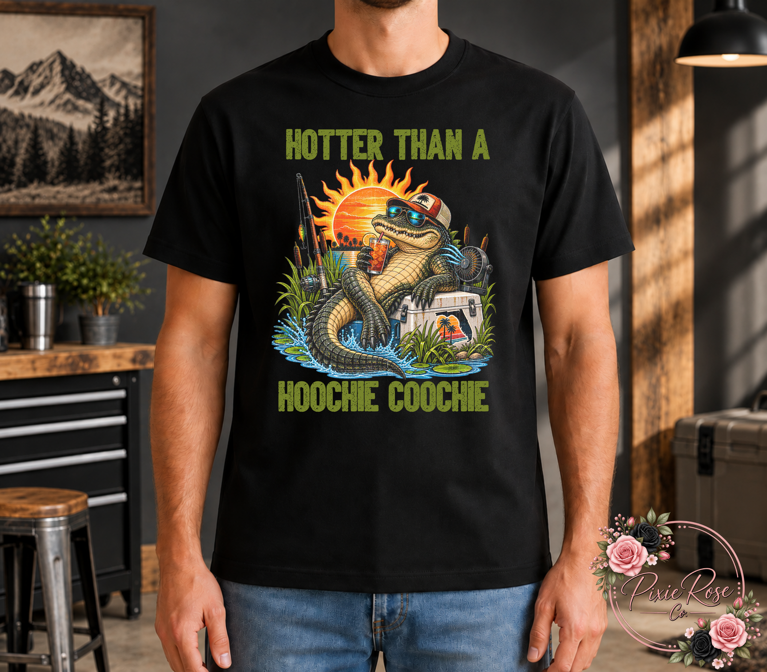 Hotter Than a Hoochie Graphic T-Shirt