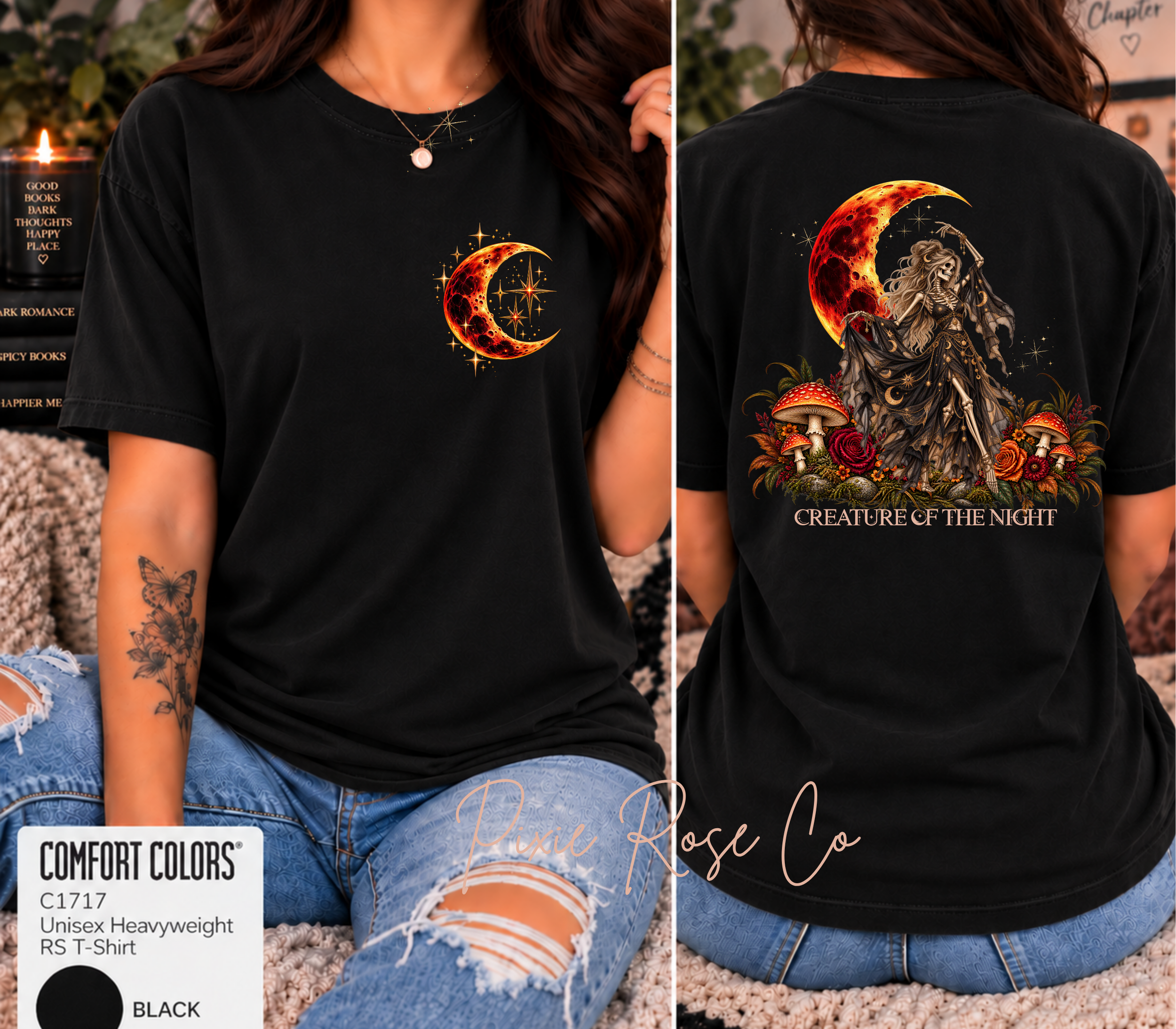 Creature of the Night Comfort Colors T-Shirt