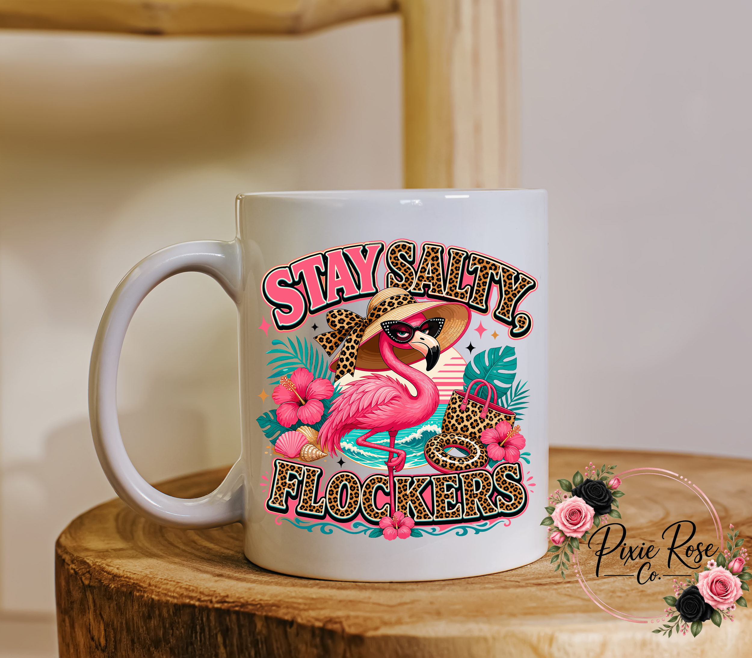 Stay Salty Flamingo Mug