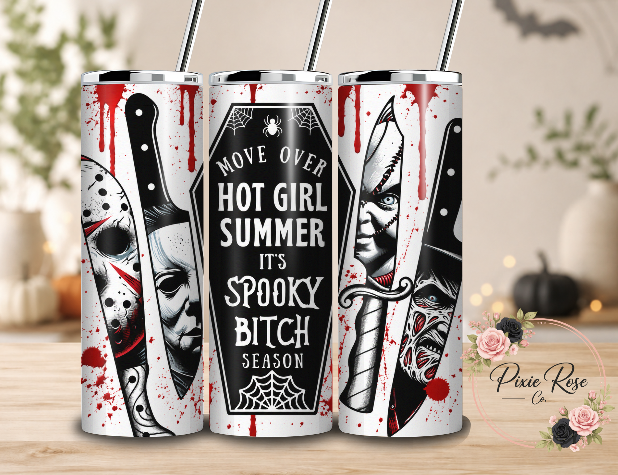 Sassy Spooky Bitch Season Tumbler