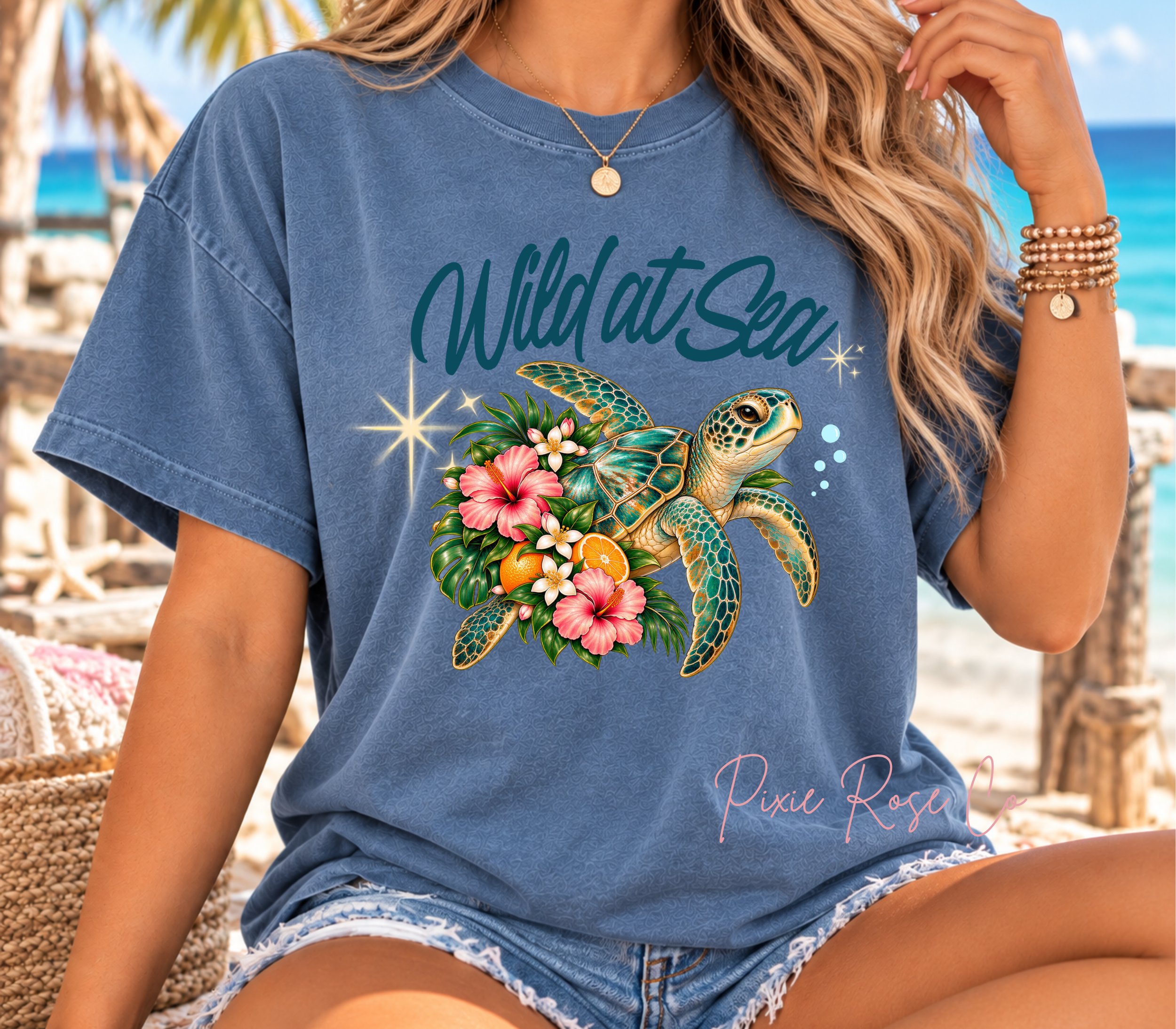 Wild at Sea Comfort Color T-Shirt
