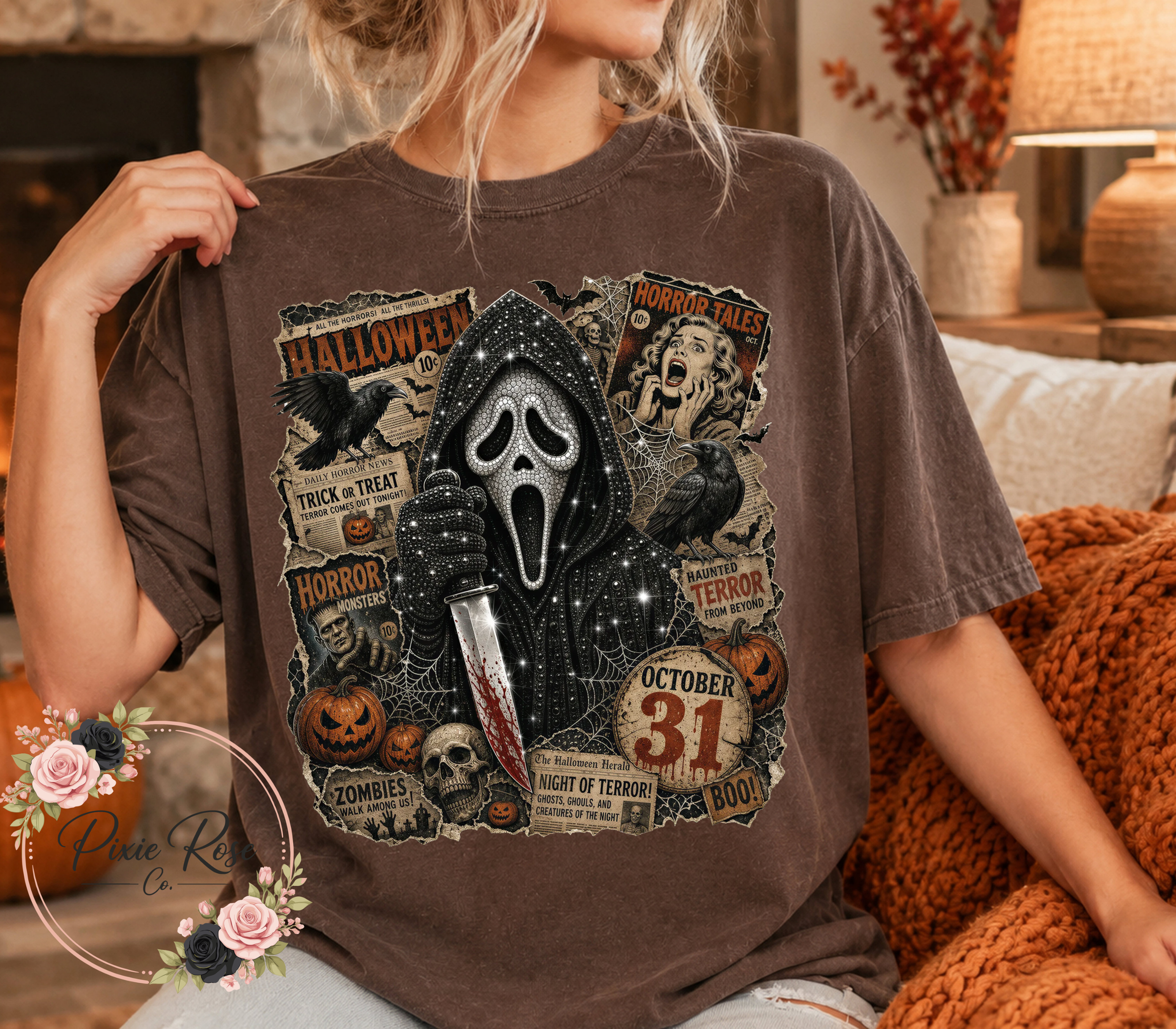 Horror Scream Halloween Unisex T-Shirt
