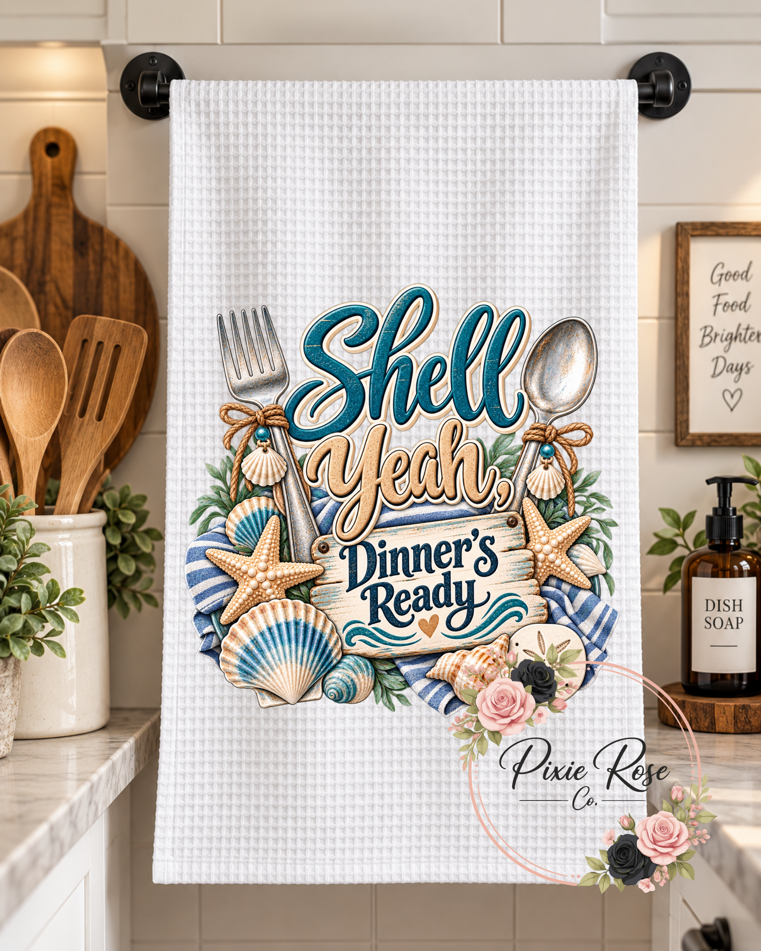 Coastal Kitchen Decorative Towels