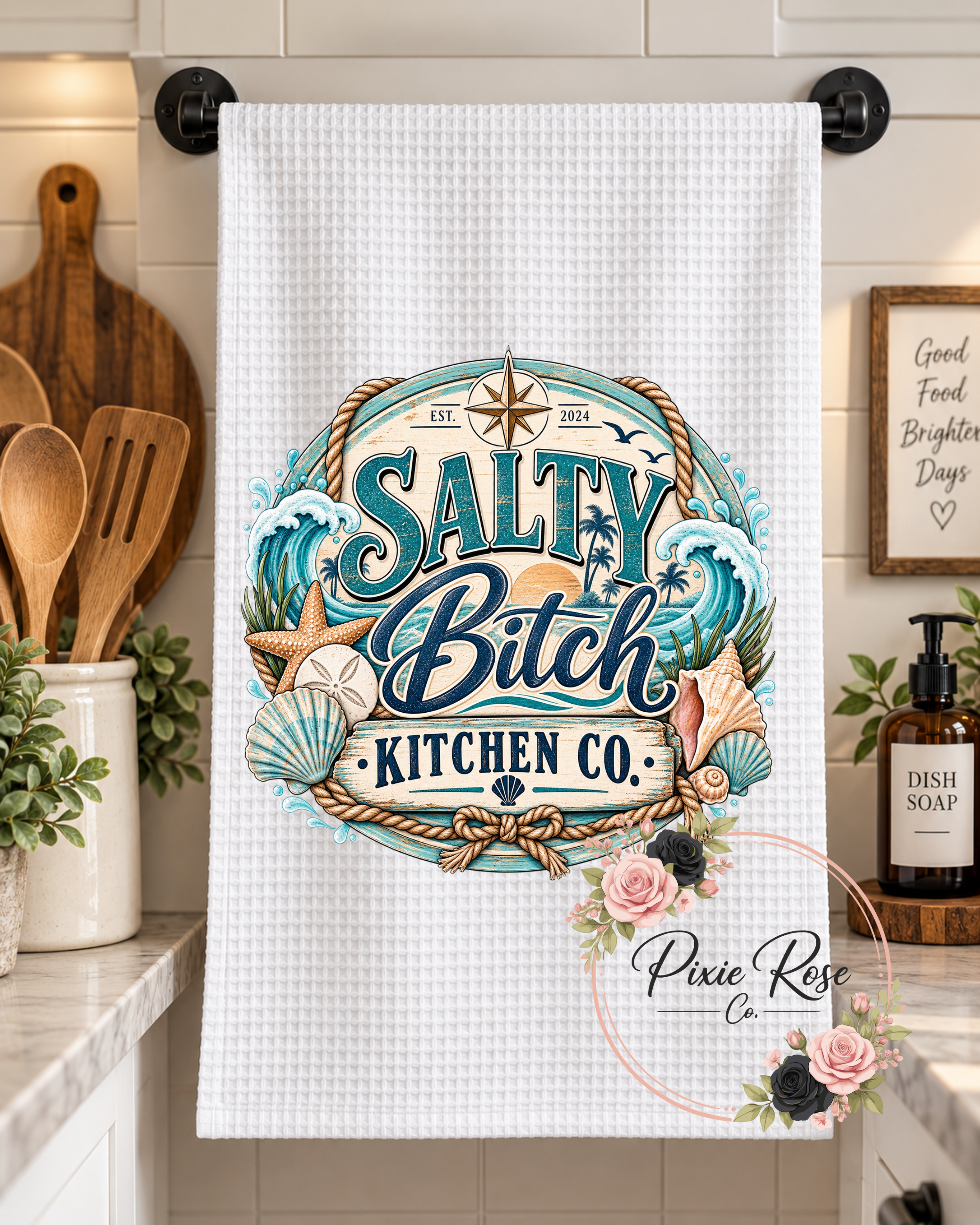 Coastal Kitchen Decorative Towels