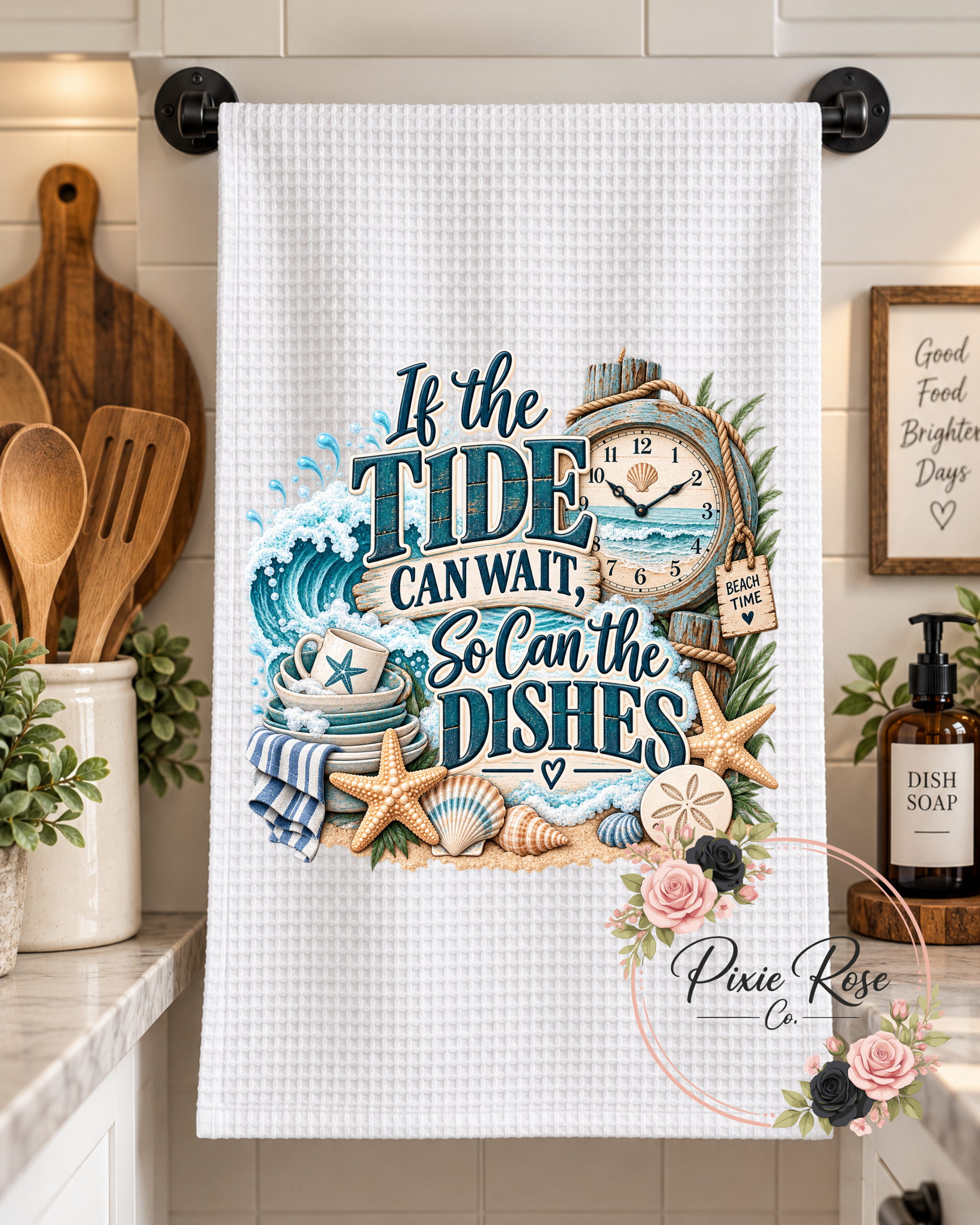 Coastal Kitchen Decorative Towels