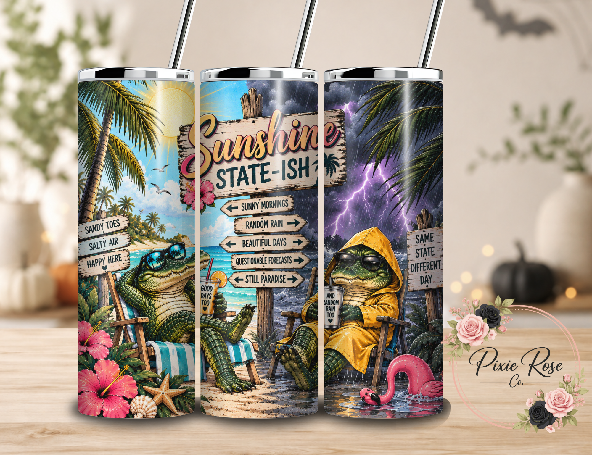Florida Sunshine State-Ish Tumbler