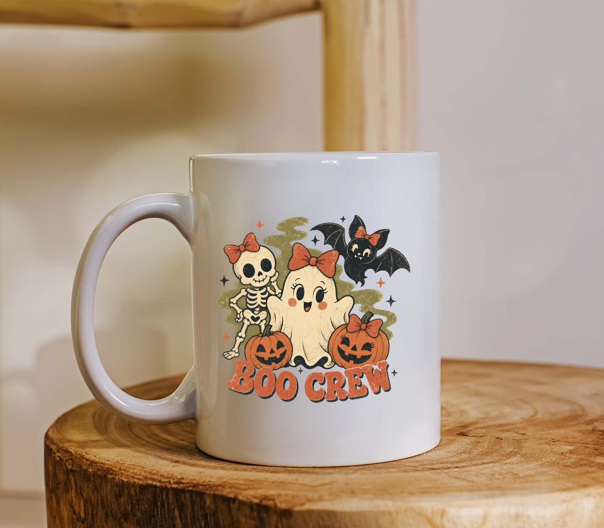 Boo Crew Ceramic Mug