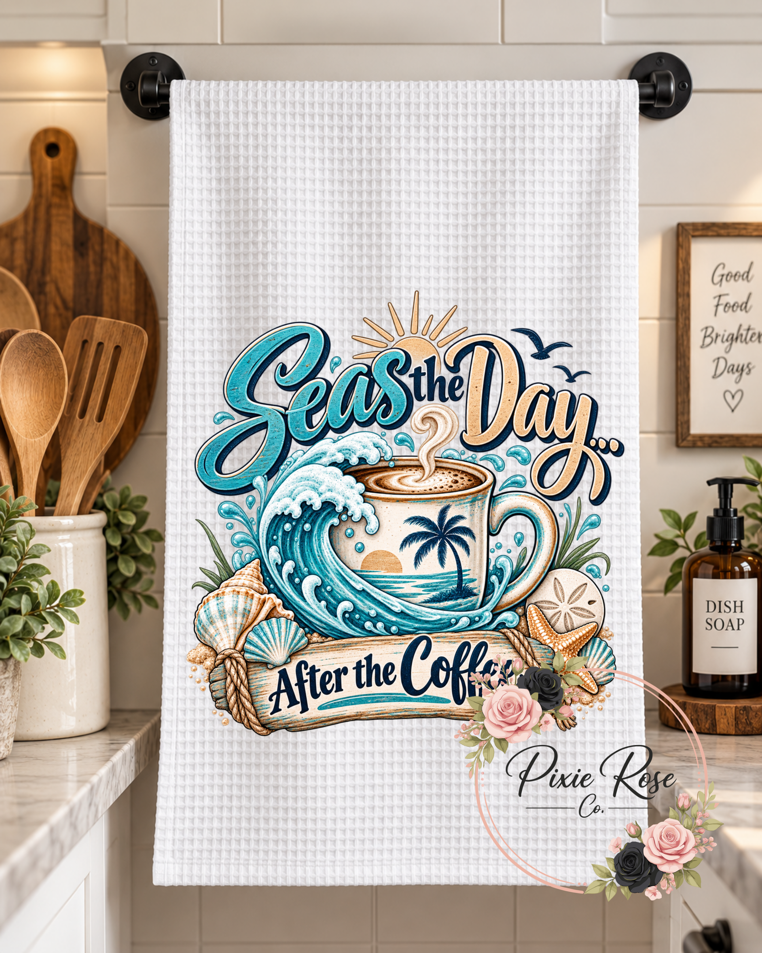 Coastal Kitchen Decorative Towels