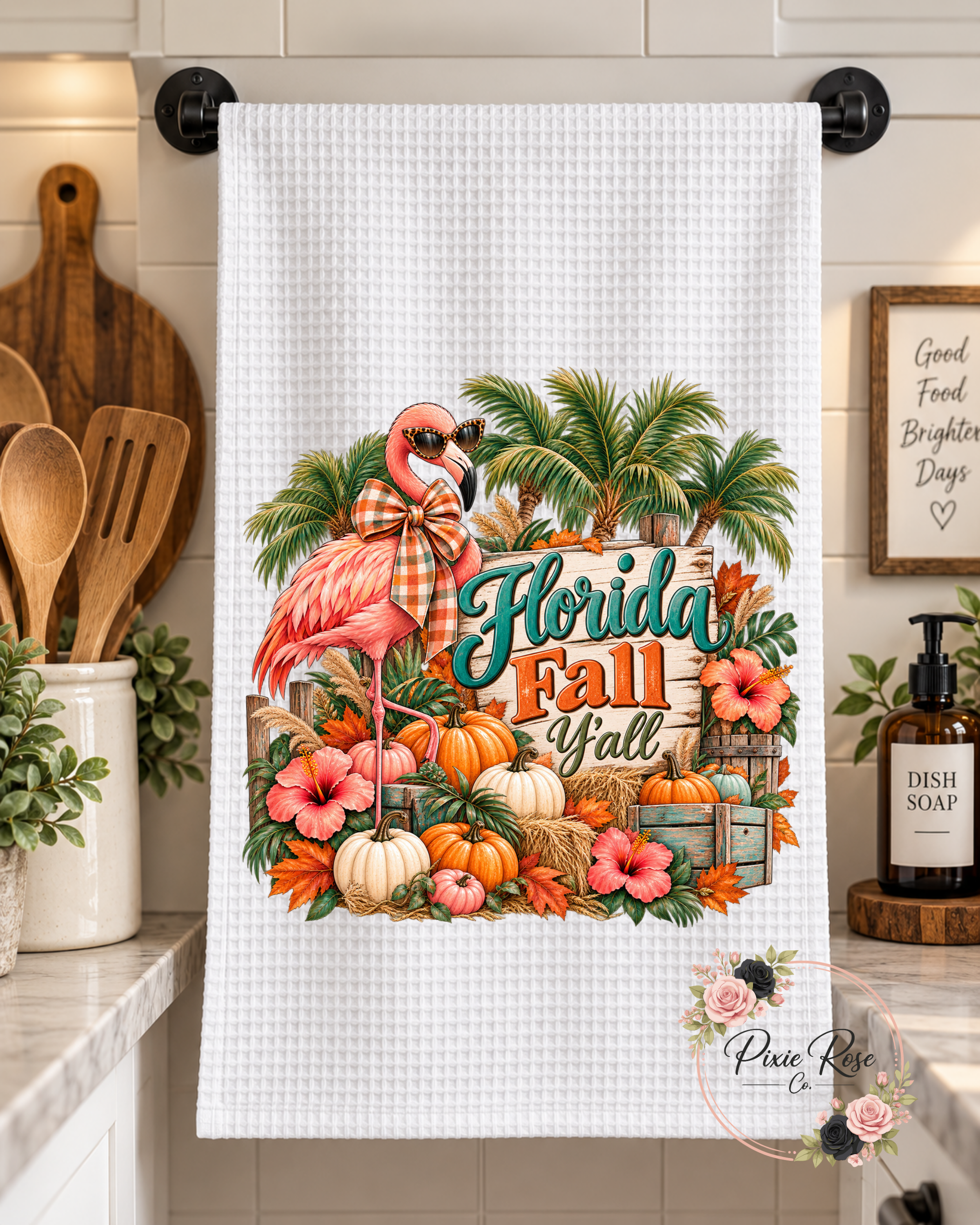 Florida Fall Edition Decorative Kitchen Towels