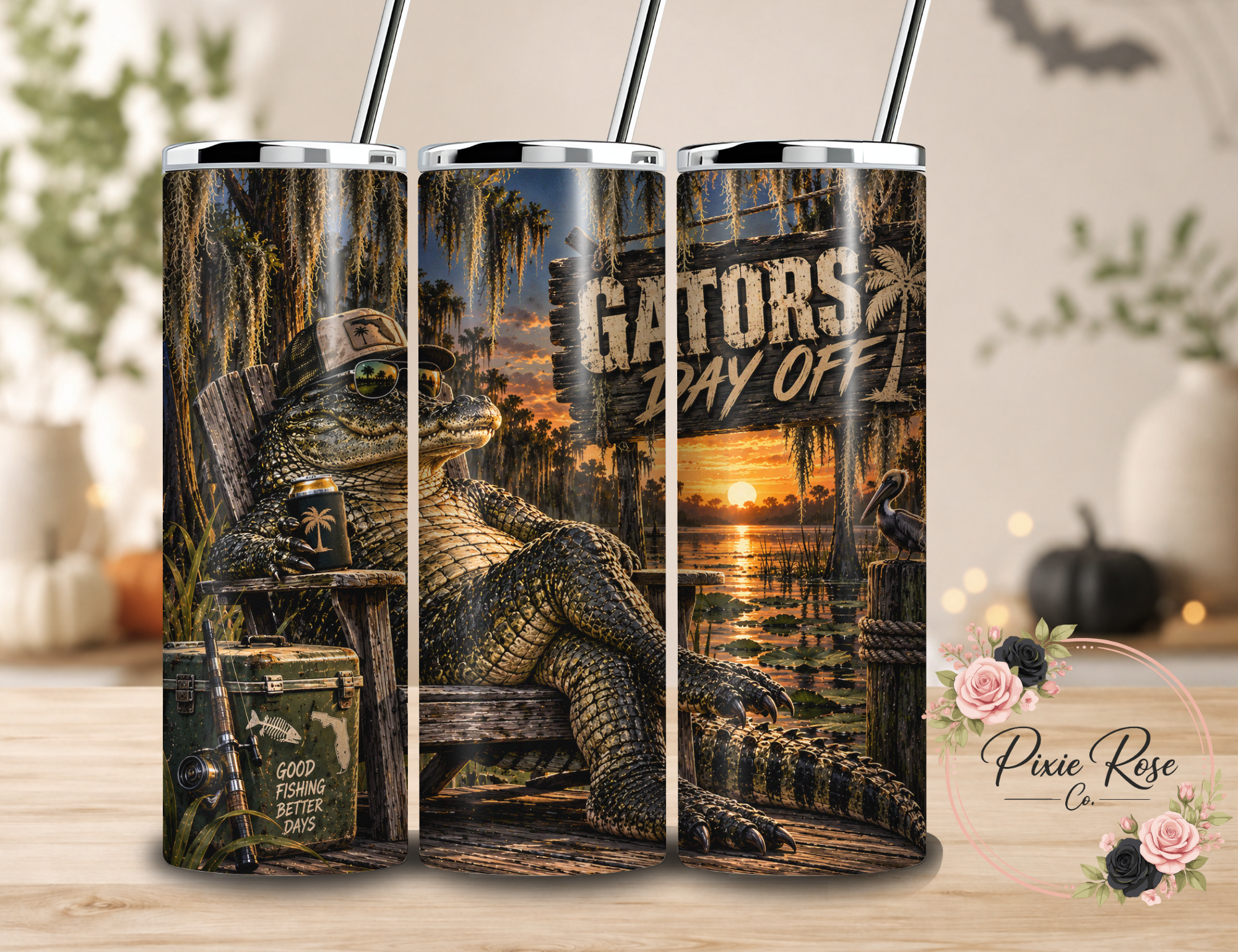 Gator Day Off Sublimated Tumbler