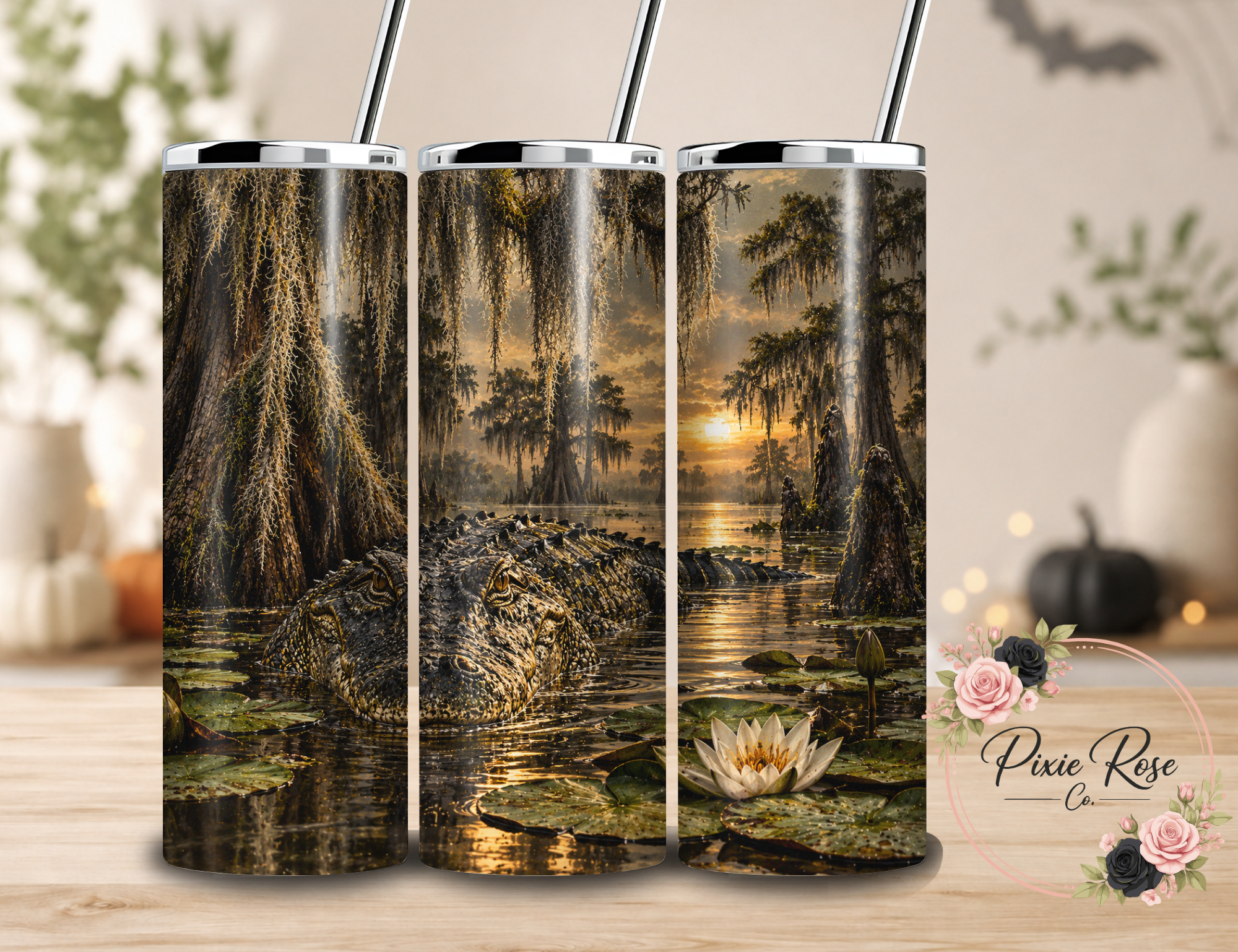 Alligator Territory Stainless Steel Tumbler