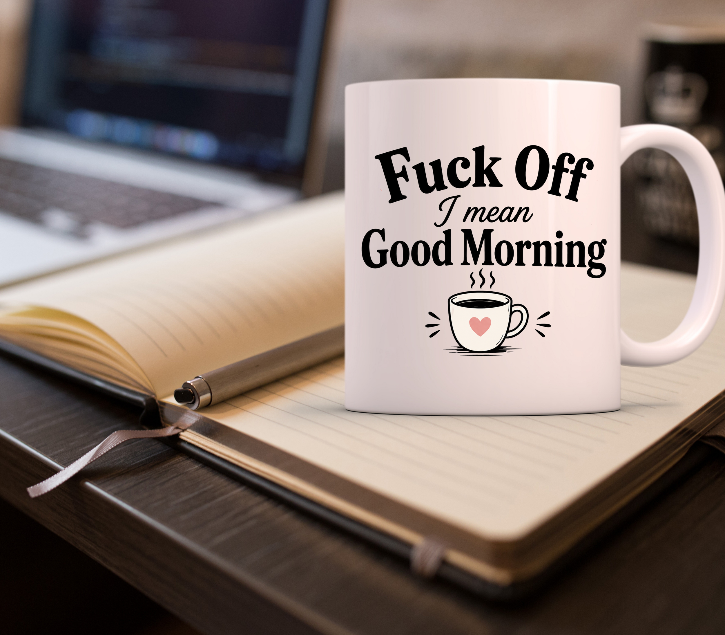 Cheeky Morning Message Mug