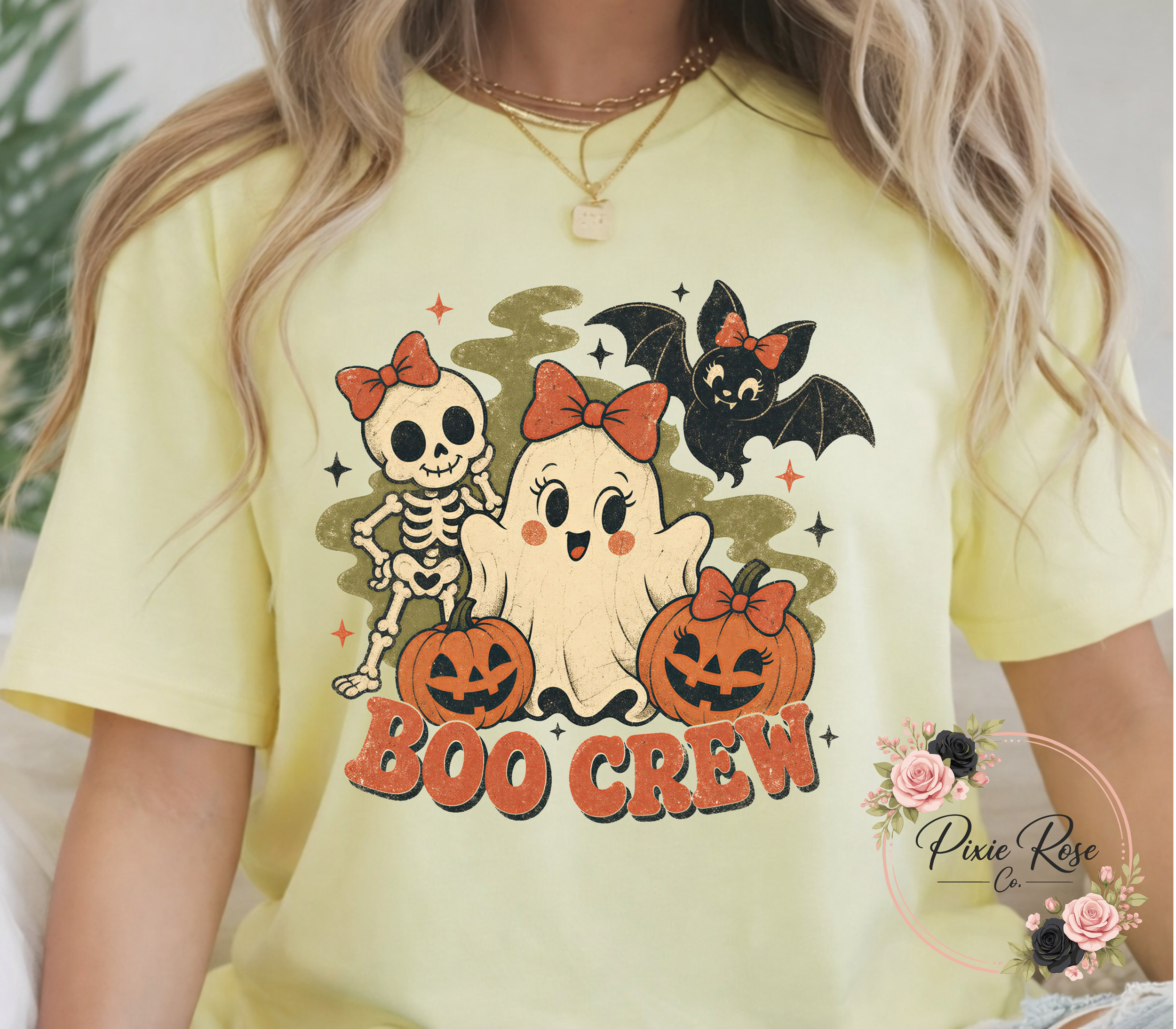 Boo Crew Halloween Adult Shirt