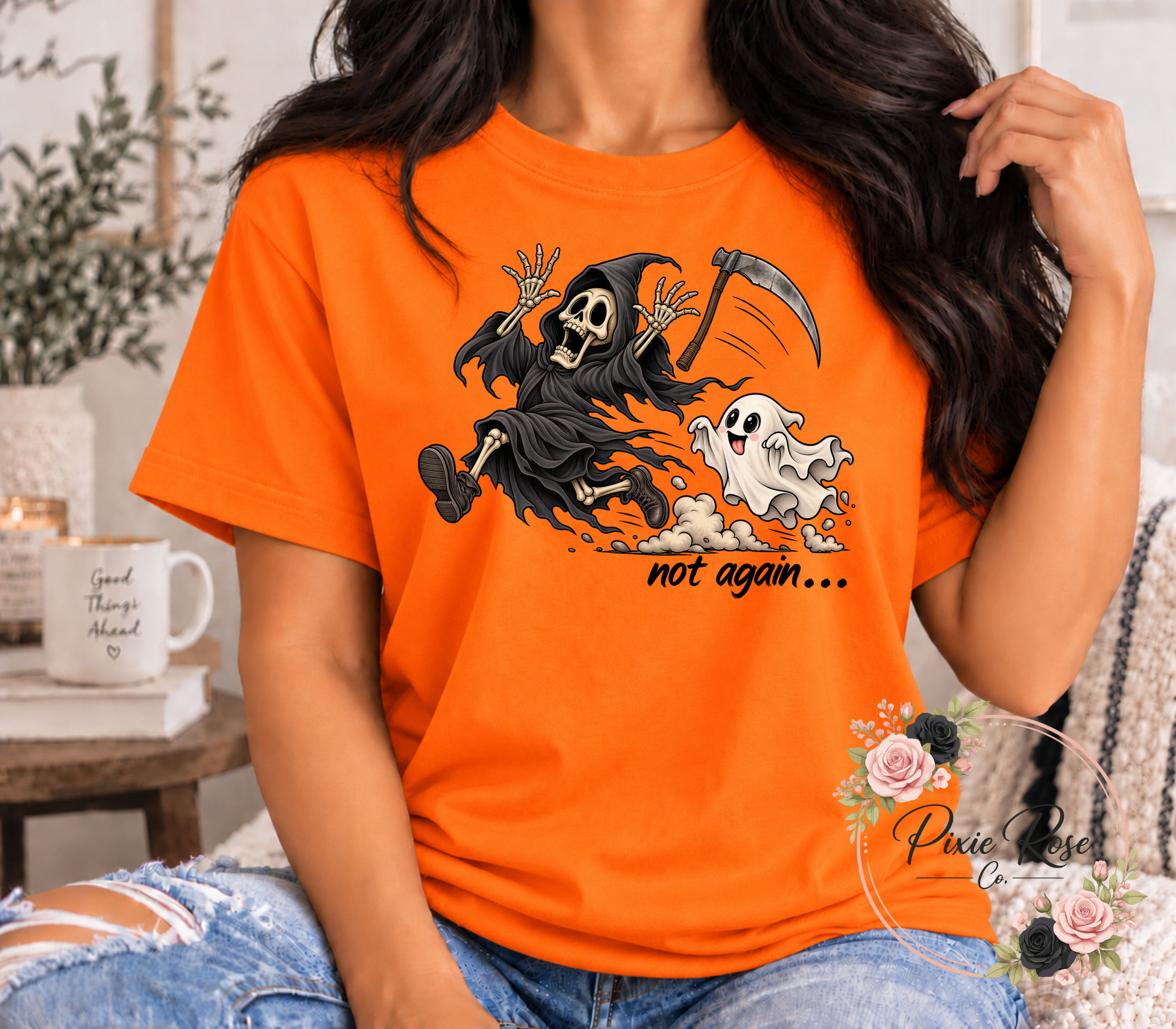 'Not Again...' Reaper/Ghost Unisex Shirt