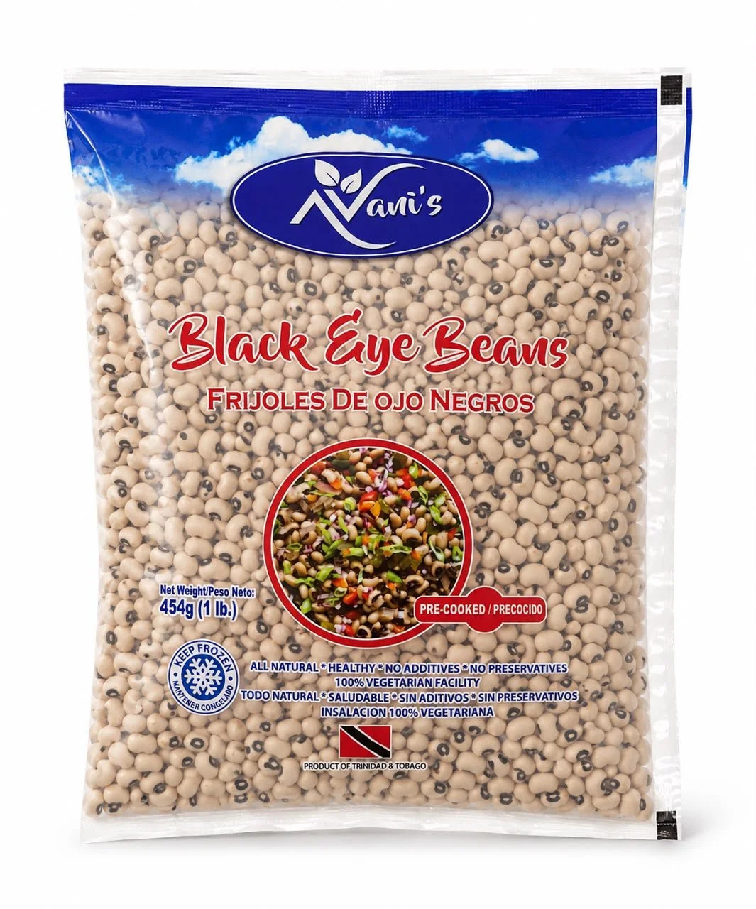 Pre-cooked Black Eye Beans