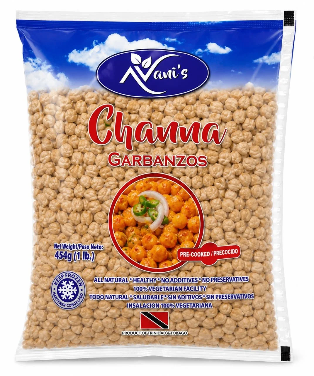 Pre-cooked Channa