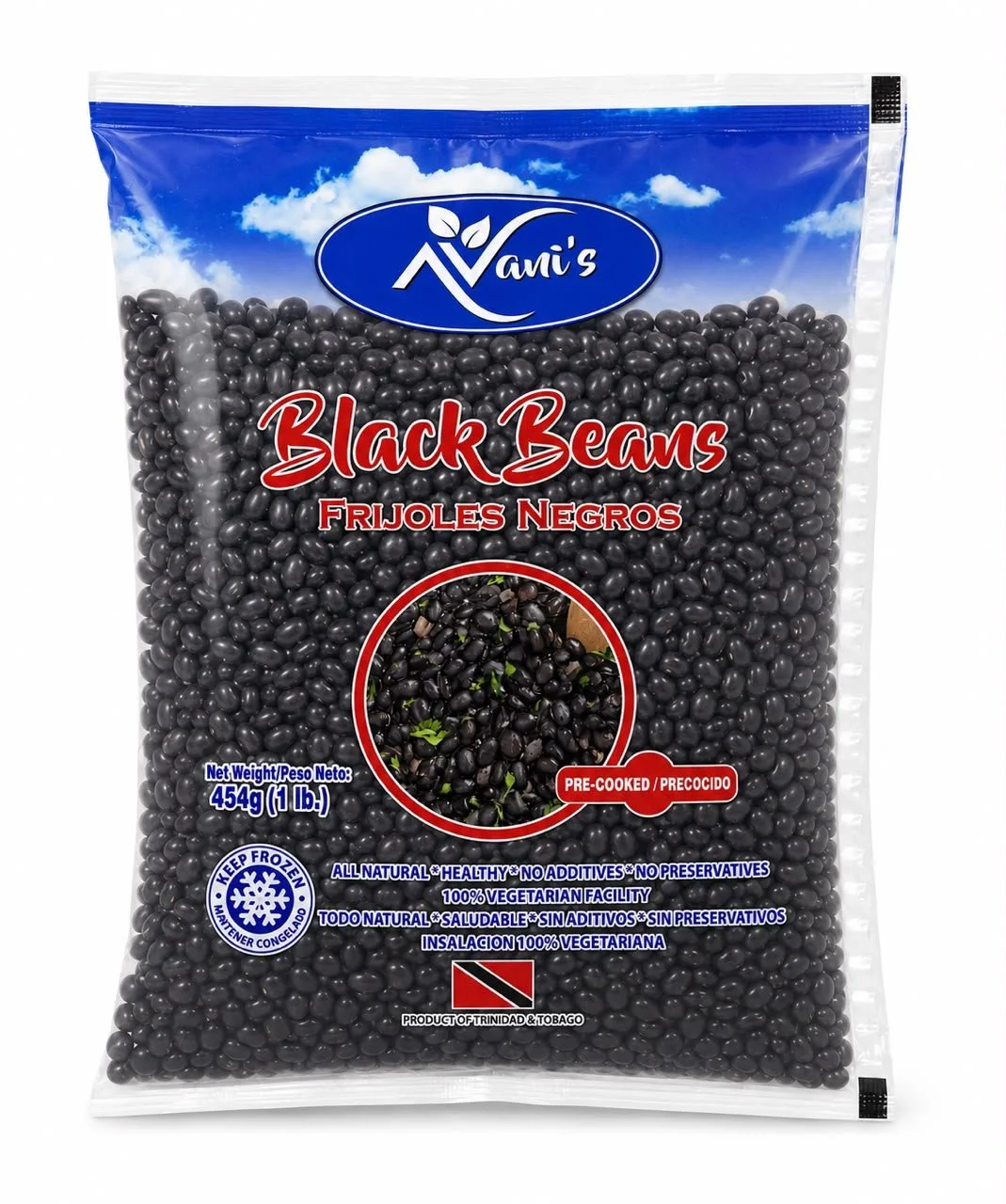 Pre-cooked Black Beans