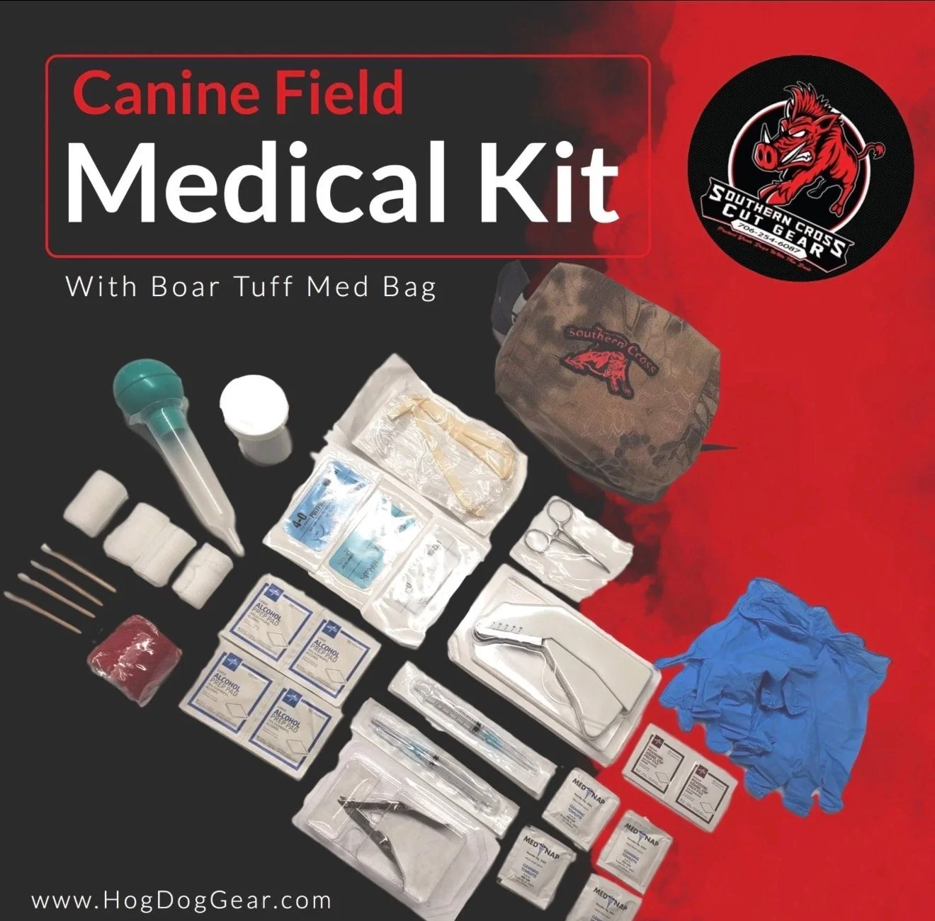 Hog Hunting Medical Kit