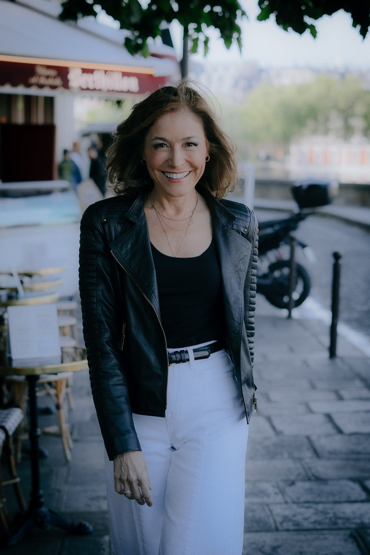 Paula Caligiuri smiling at the camera