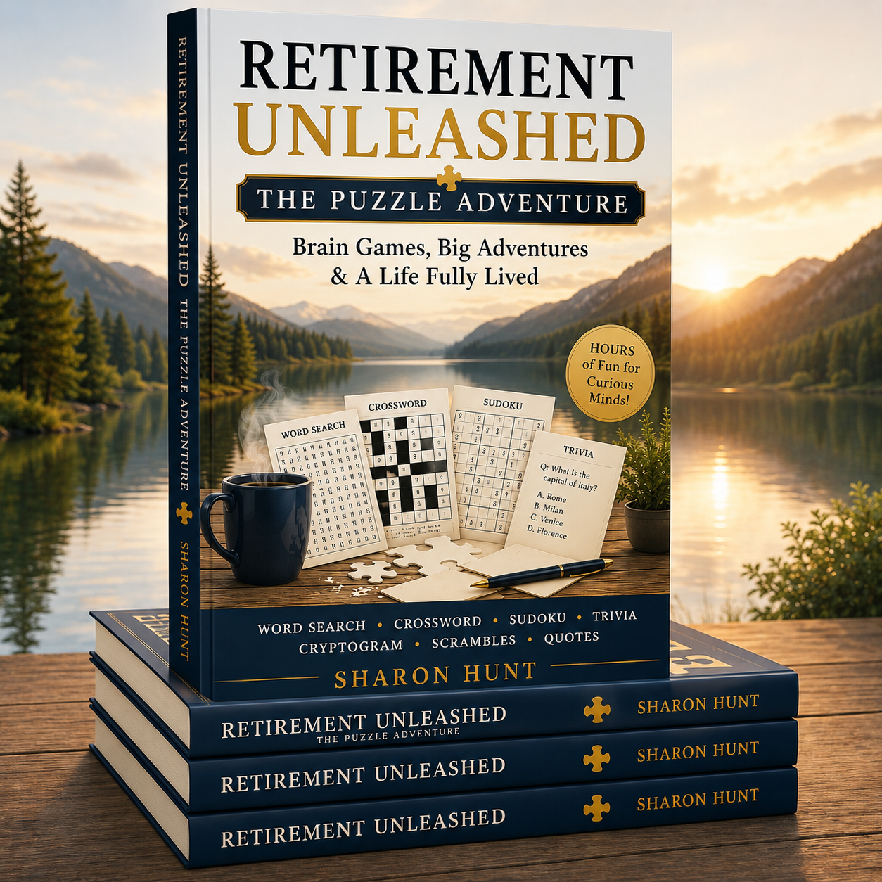 Retirement Unleashed Puzzle Adventure (Instant Download PDF)