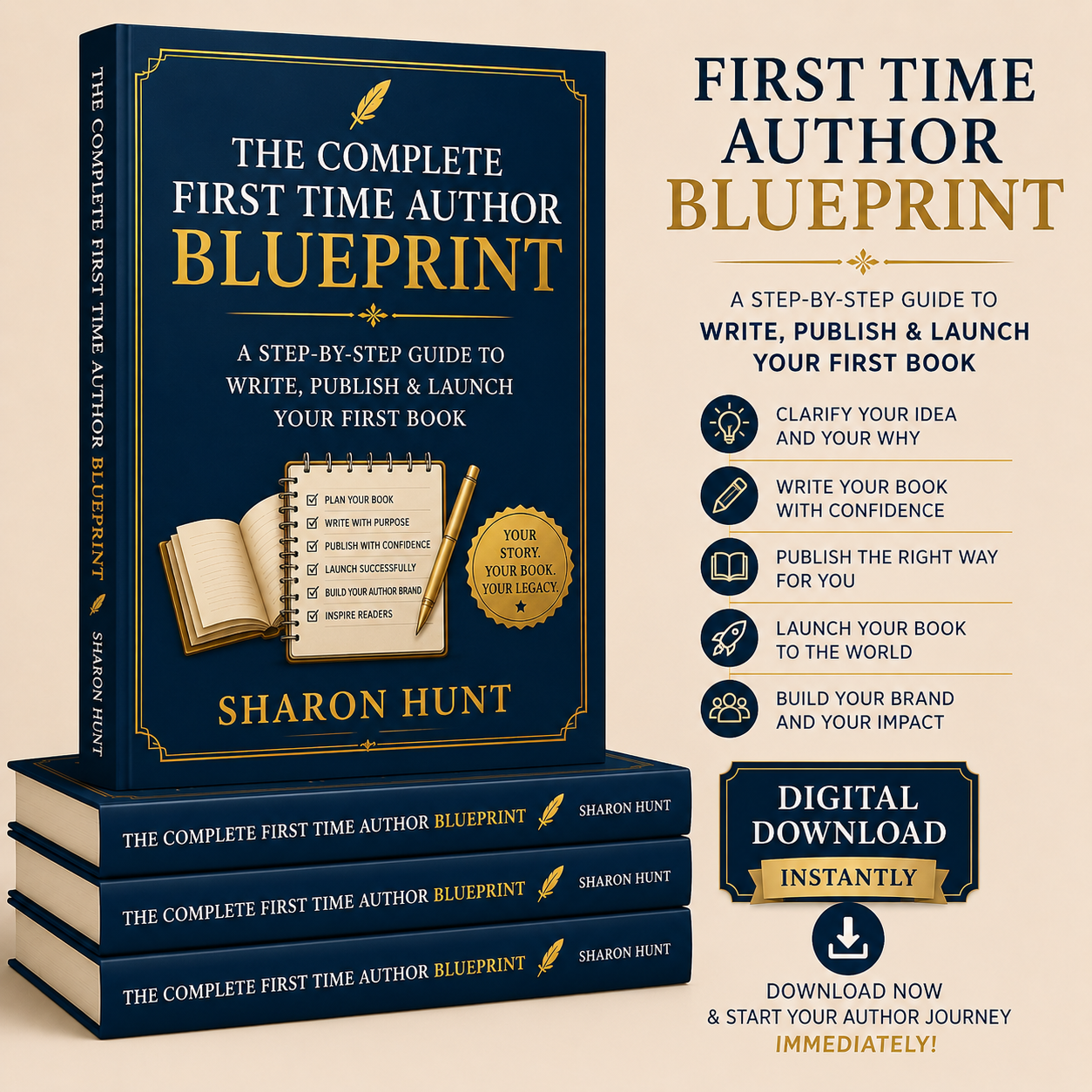 Retirement Unleashed First Time Author Blueprint (Instant Download PDF)