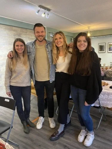 This is M and the M’s! We all are sent out by River Valley Church! They are currently serving in South of France, and I hope to visit their ministries one day! I am so grateful to have some of my church family here in France. 