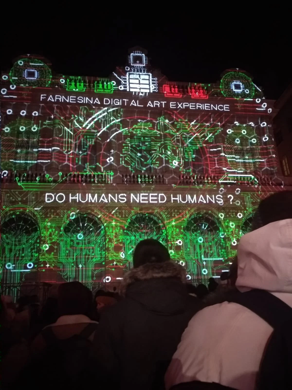I had the opportunity to go to the Christmas light show in Lyon. What I thought would be a wonderful experience turned into a "what is the purpose of humanity." It was very sad and a reminder that France in doing everything in its power to take Chris