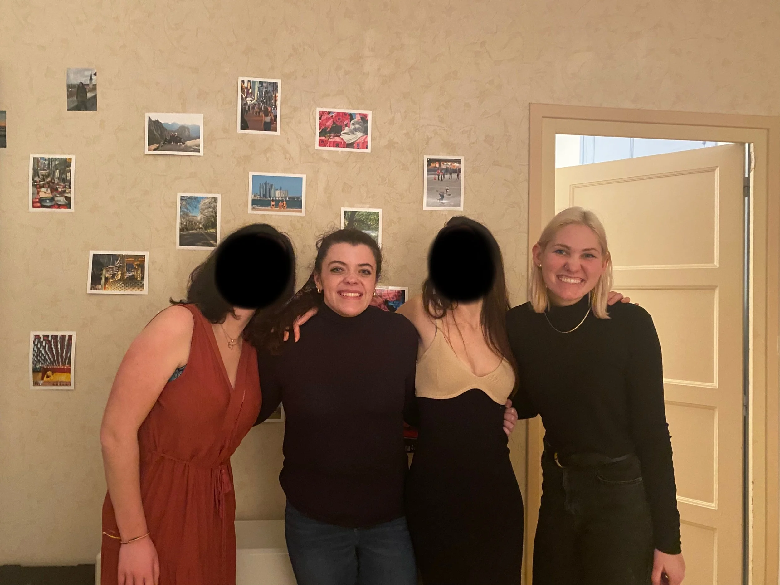 These are my new French friends! We got to spend New Years with them. 
