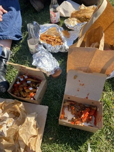 I got to have lunch with my French Friend Julia and her sister one day in the park! I love that I am growing deeper with my friendships. It feels like family! 