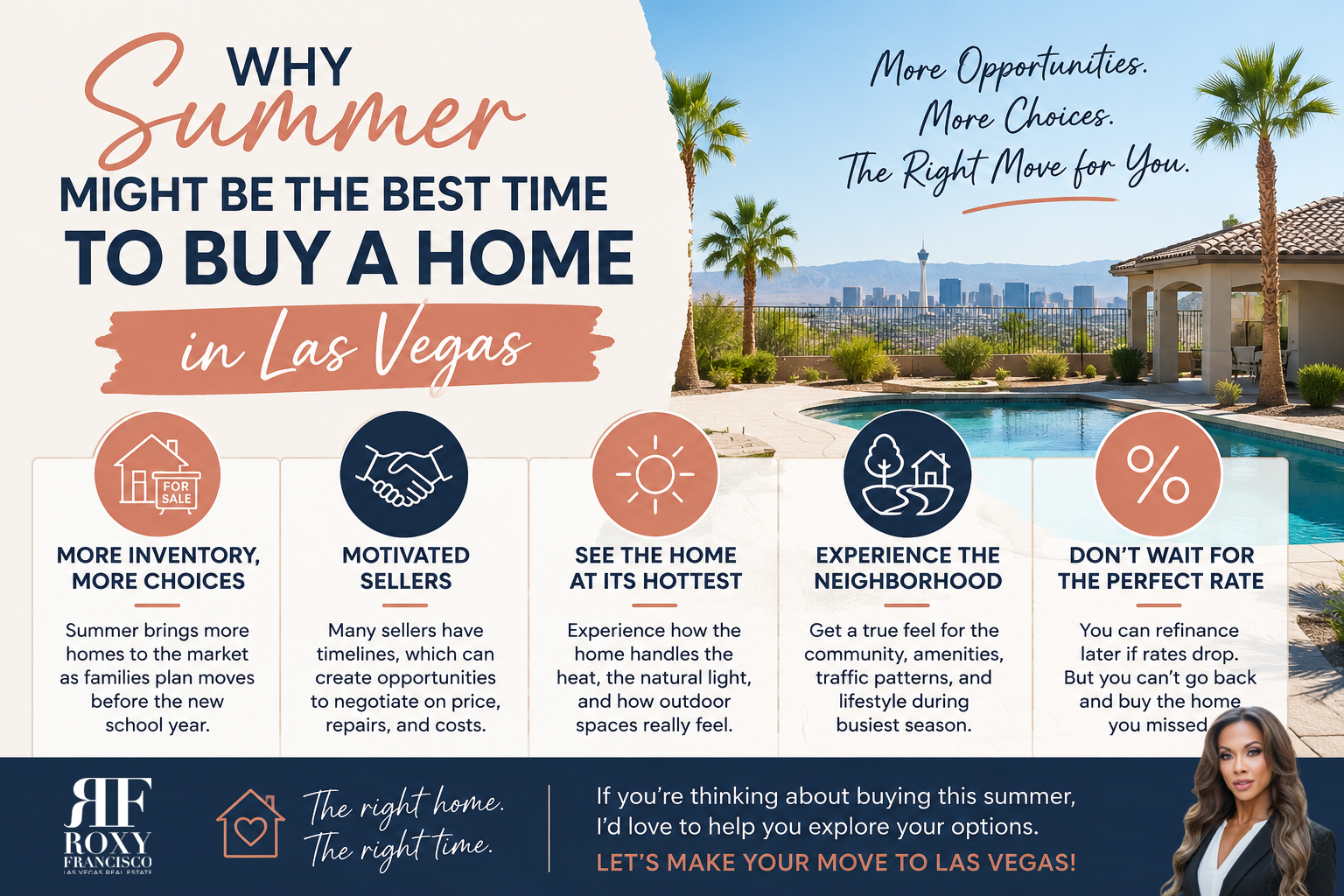 Why Summer Might Be the Best Time to Buy a Home in Las Vegas