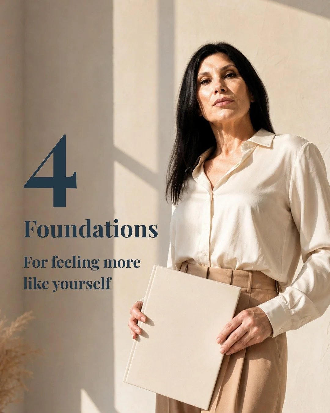 Most women do not need more wellness information. They need help understanding what matters for them.

CexeCells Longevity Coaching brings the conversation back to four connected foundations: food, movement, sleep, and stress.

The goal is not to cha