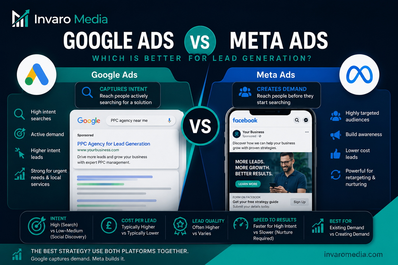 Google Ads vs Meta Ads: Which Is Better for Lead Generation?