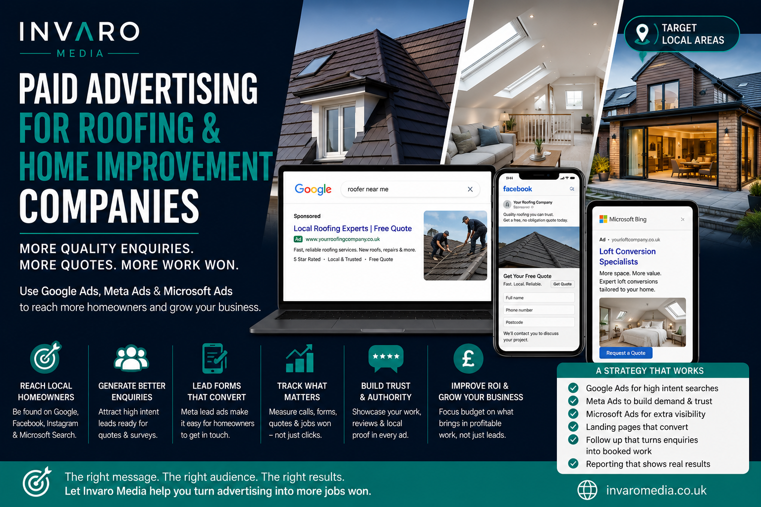 How Roofing and Home Improvement Companies Can Use Paid Advertising to Win Better Enquiries