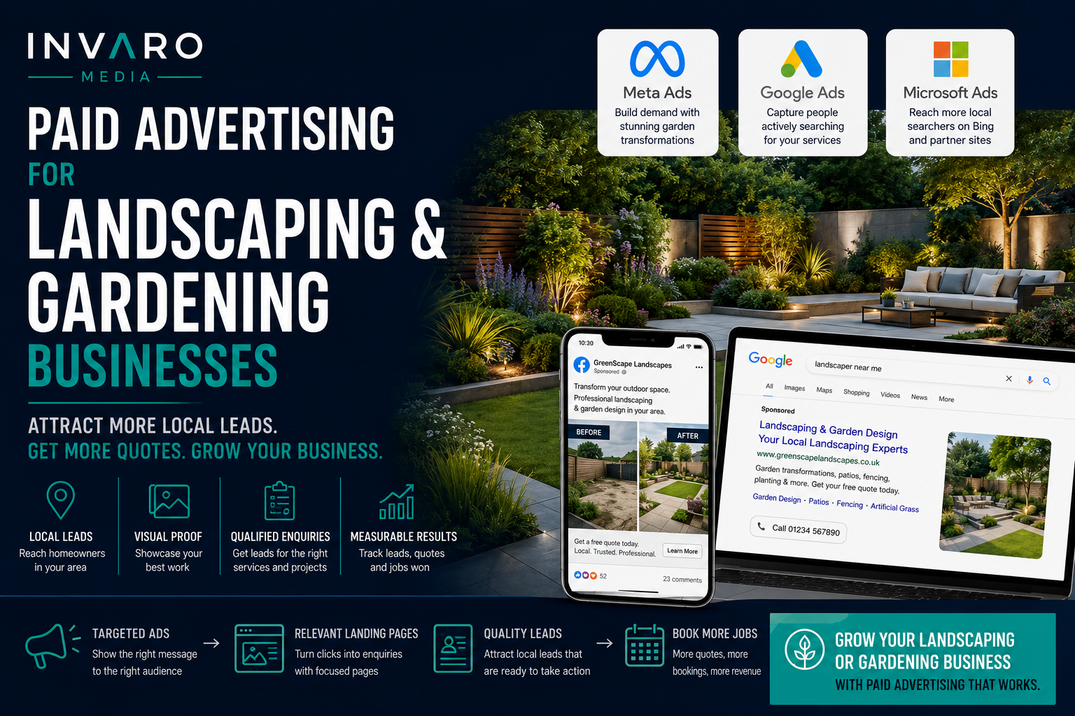How Landscaping and Gardening Businesses Can Generate More Leads with Paid Advertising
