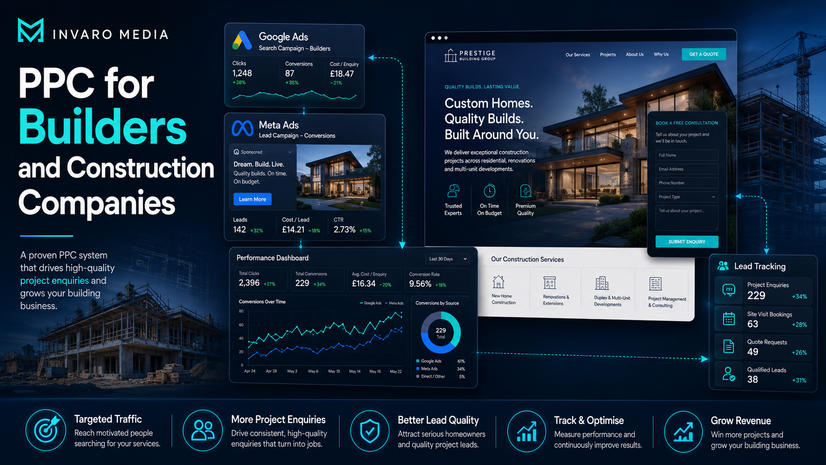 PPC for Builders and Construction Companies: How to Generate Better Project Leads