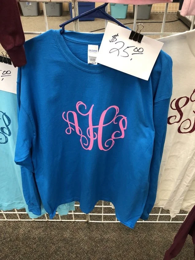Personalized Initials Cotton Shirt