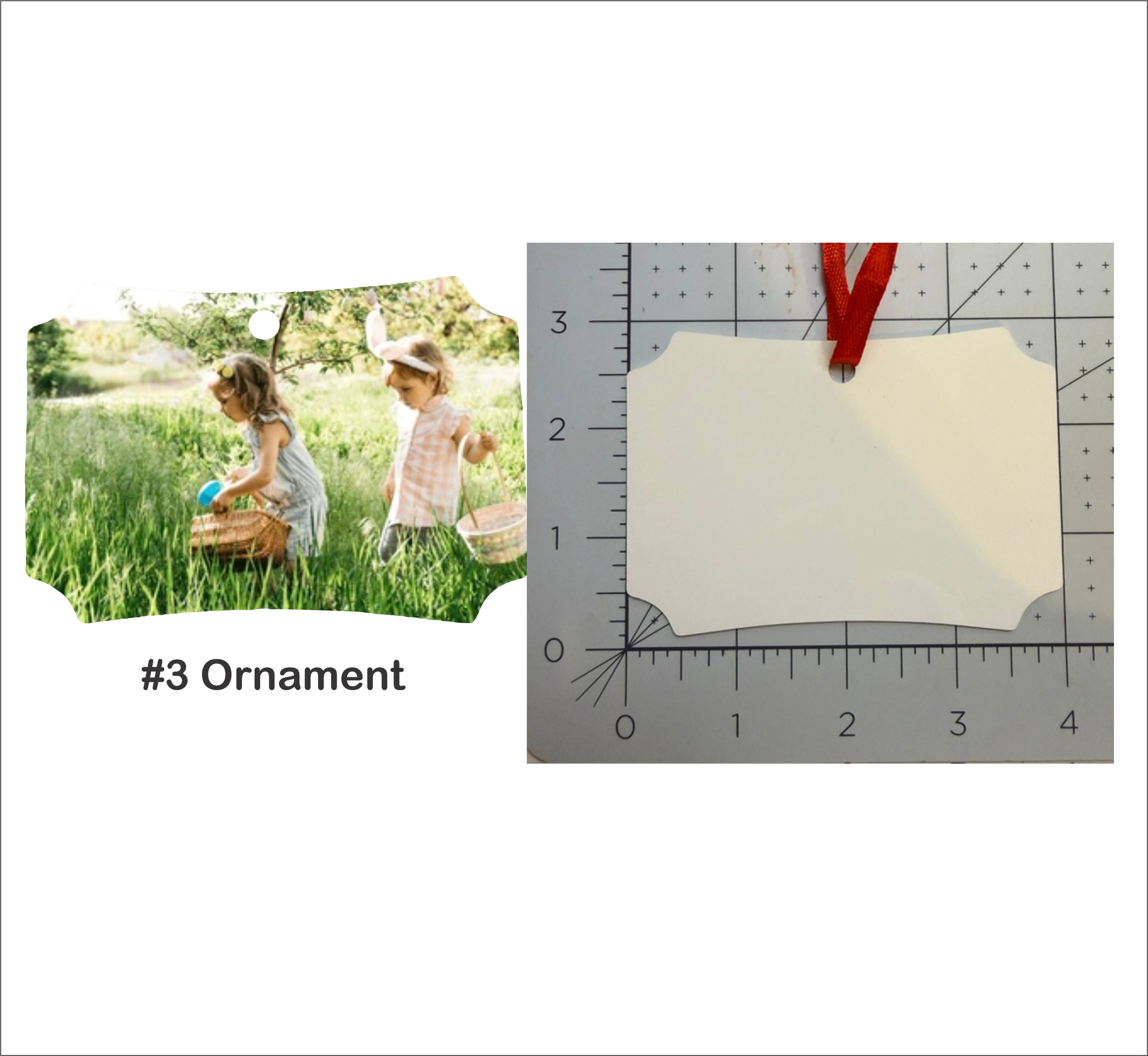 Custom Double-sided Ornament