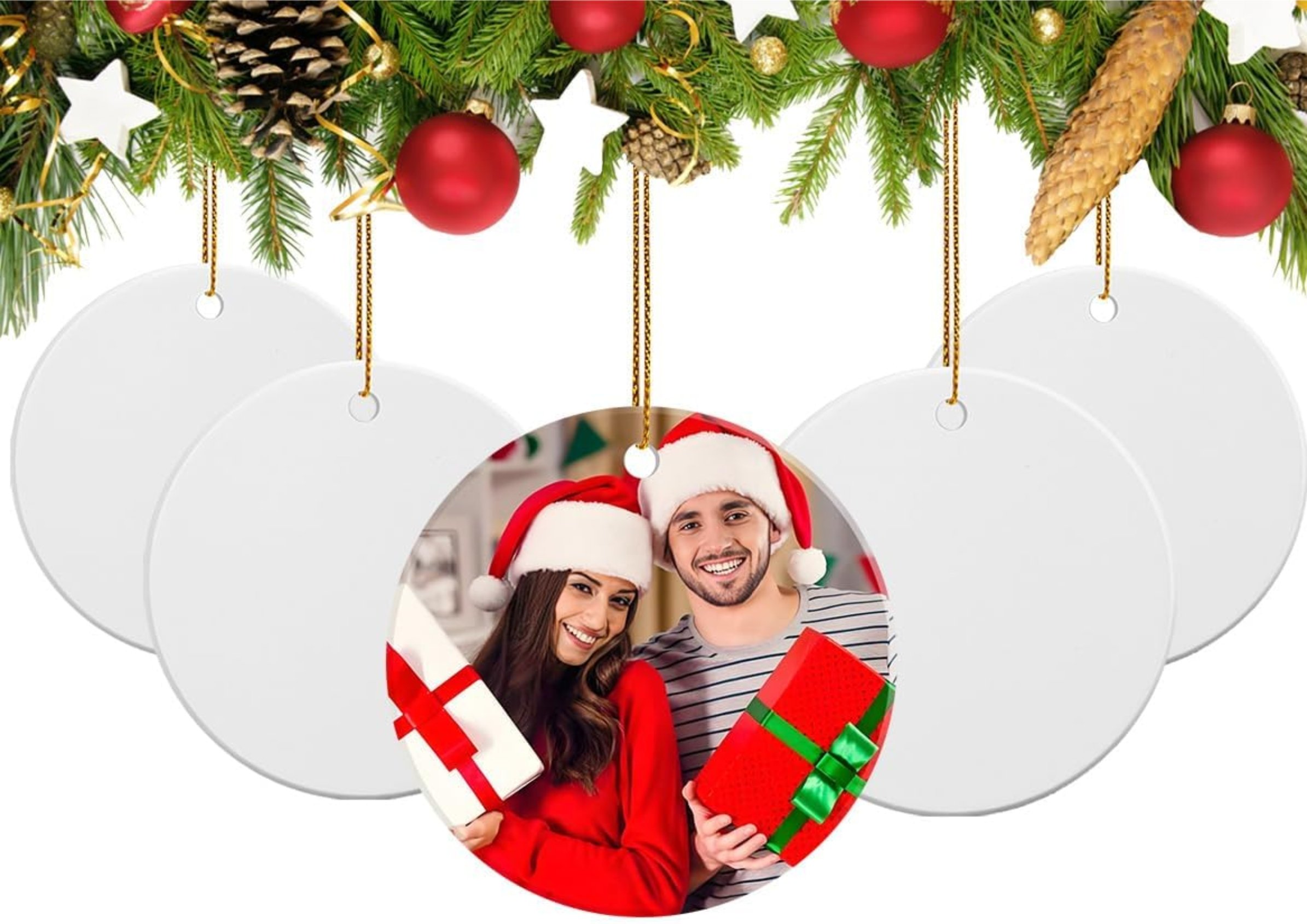 Everlasting Christmas Charm Ornaments
