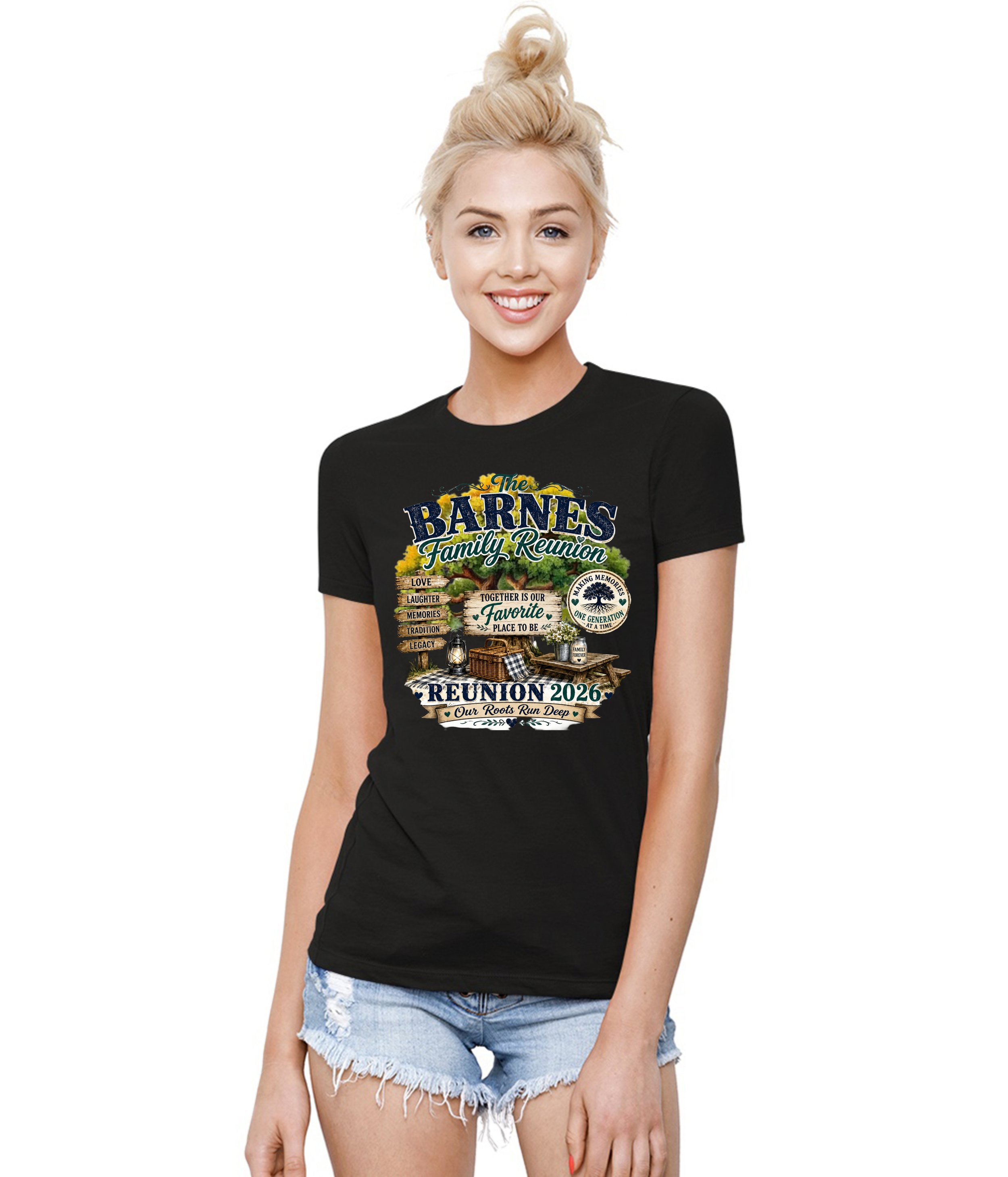 Custom Family Reunion T-Shirt