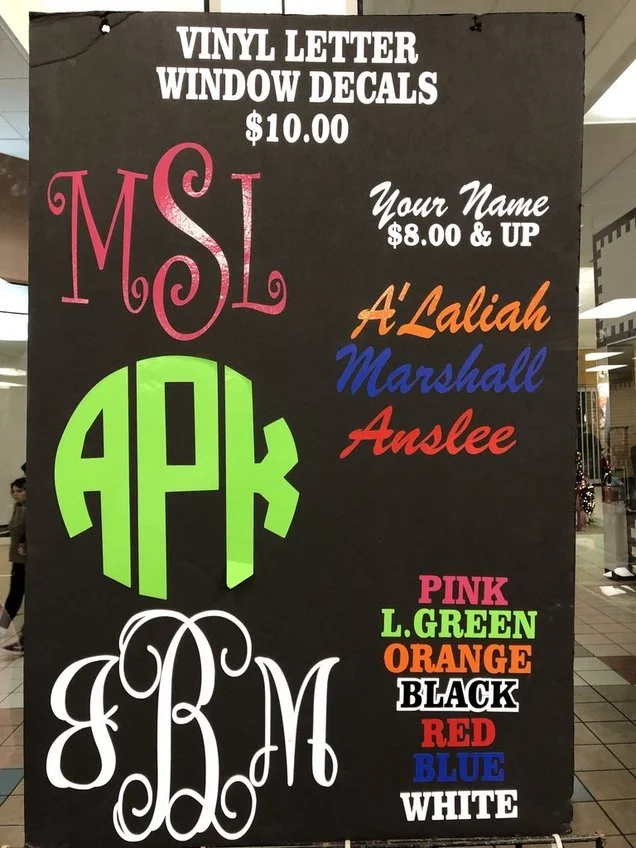 Custom Vinyl Graphics Car Stickers