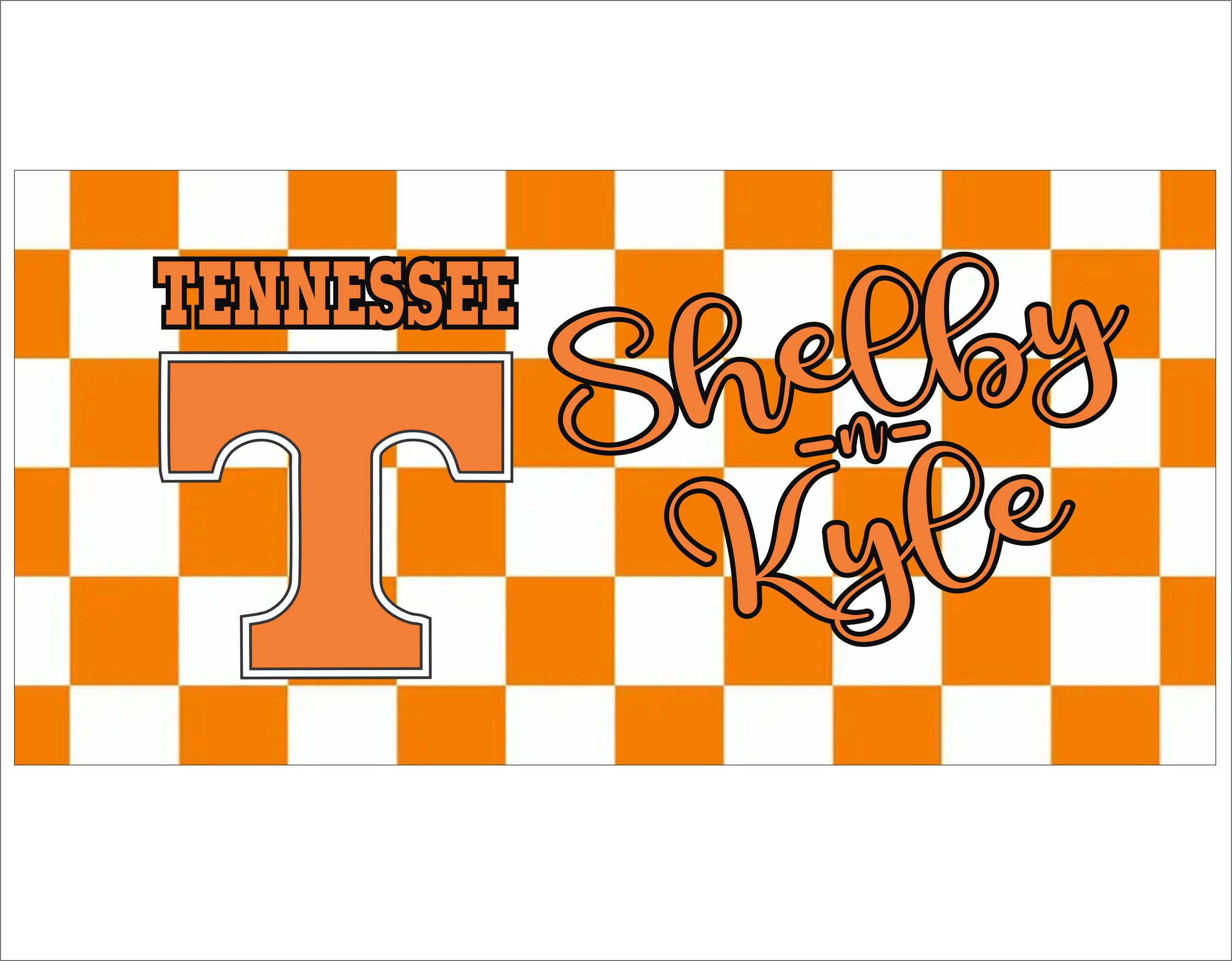 T606 Personalized Tennessee Car Tag